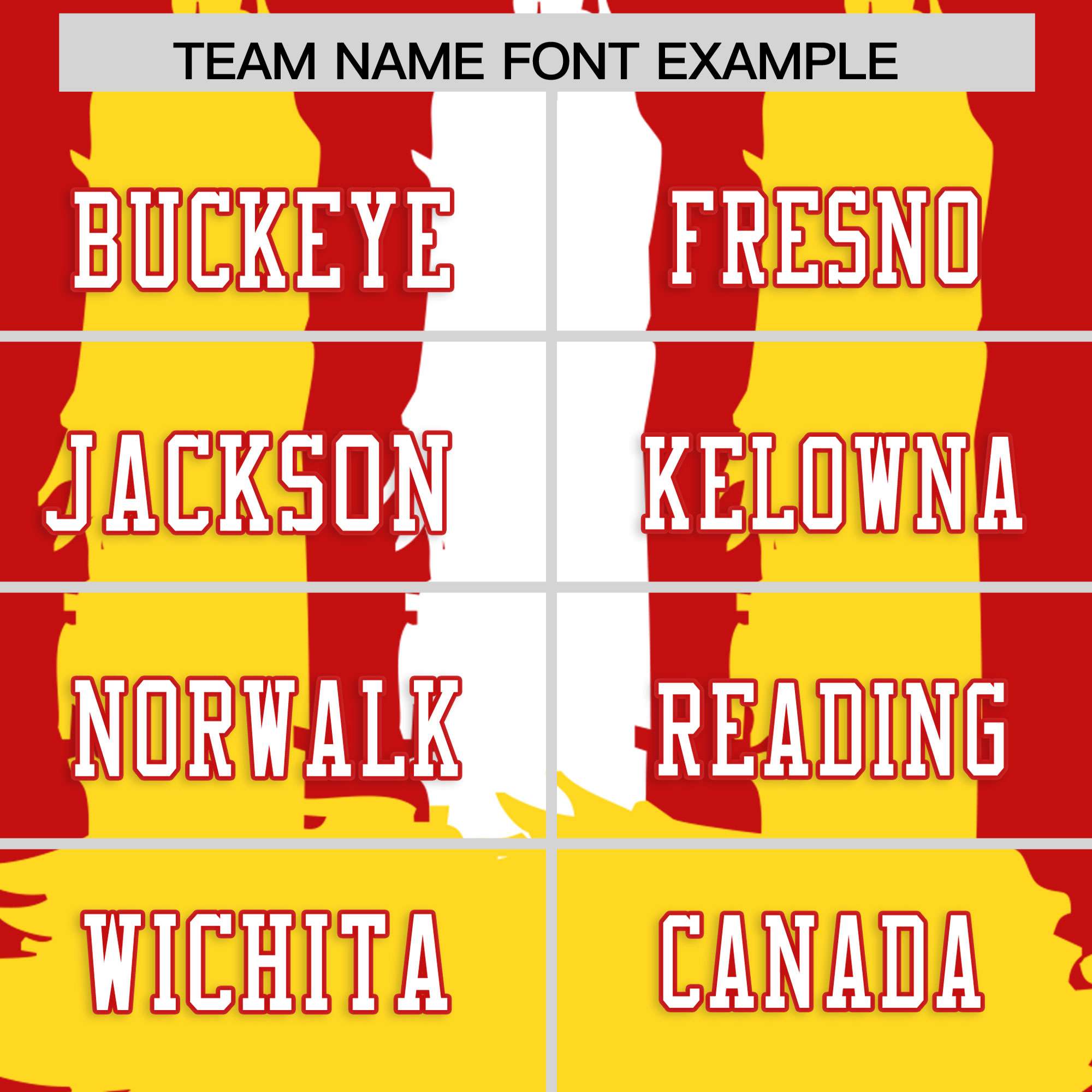 Custom Flag Football Jersey | Red Gold and White Graffiti Pattern Practice 7on7 Uniforms | Add name, number & logo| KXKSHOP