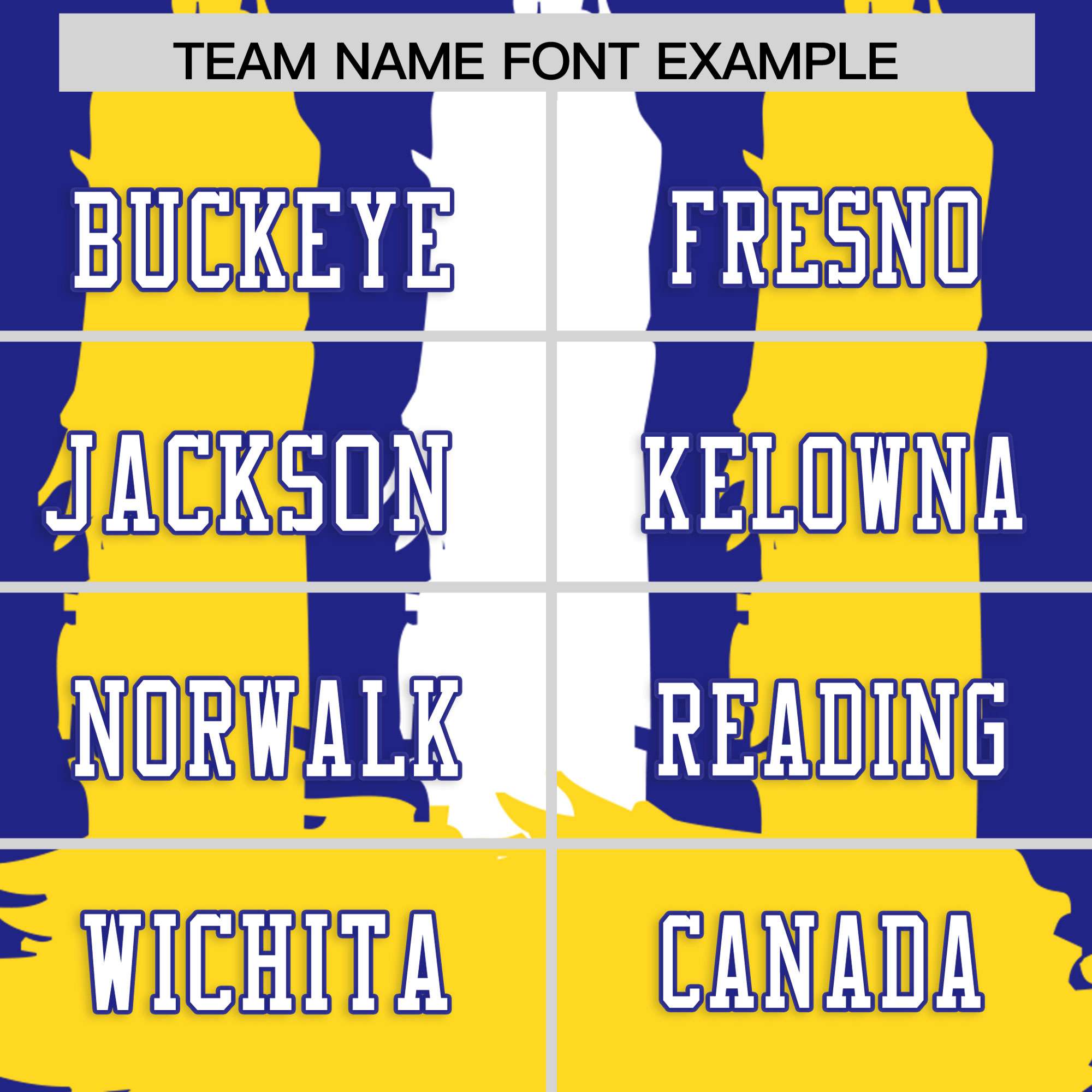 Custom Flag Football Jersey | Royal Gold and White Graffiti Pattern Practice 7on7 Uniforms | Add name, number & logo| KXKSHOP