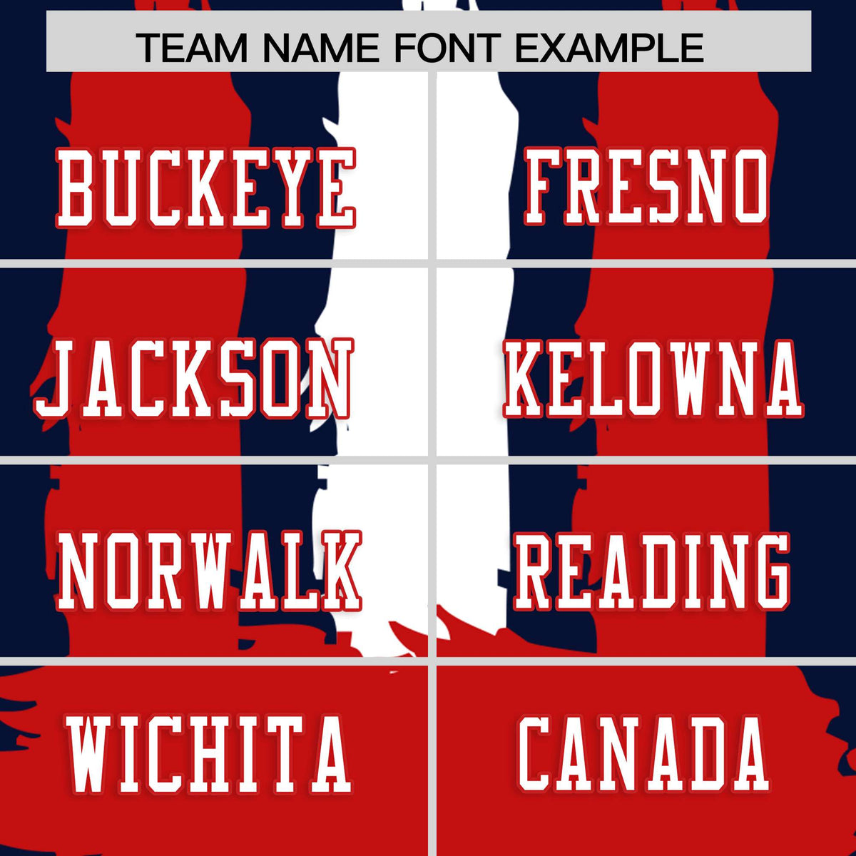 Custom Flag Football Jersey | Navy Red and White Graffiti Pattern Practice 7on7 Uniforms | Add name, number &amp; logo| KXKSHOP