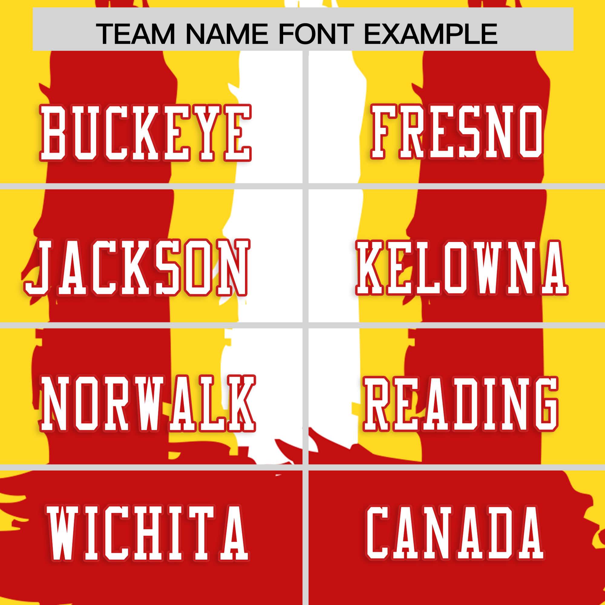 Custom Flag Football Jersey | Gold Red and White Graffiti Pattern Practice 7on7 Uniforms | Add name, number & logo| KXKSHOP