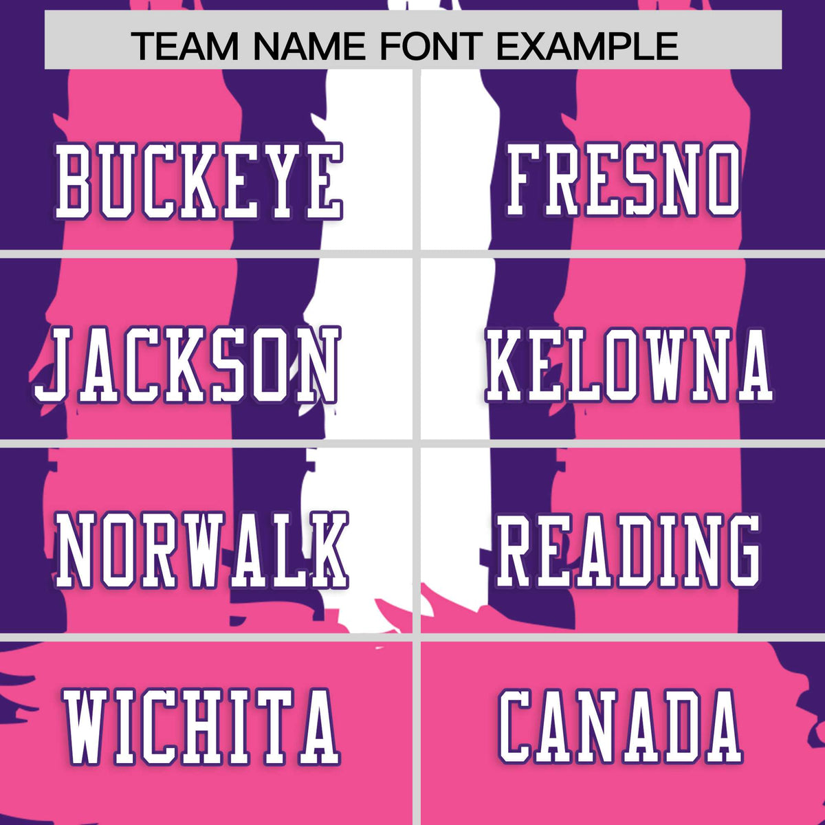 Custom Flag Football Jersey | Purple Pink and White Graffiti Pattern Practice 7on7 Uniforms | Add name, number &amp; logo| KXKSHOP