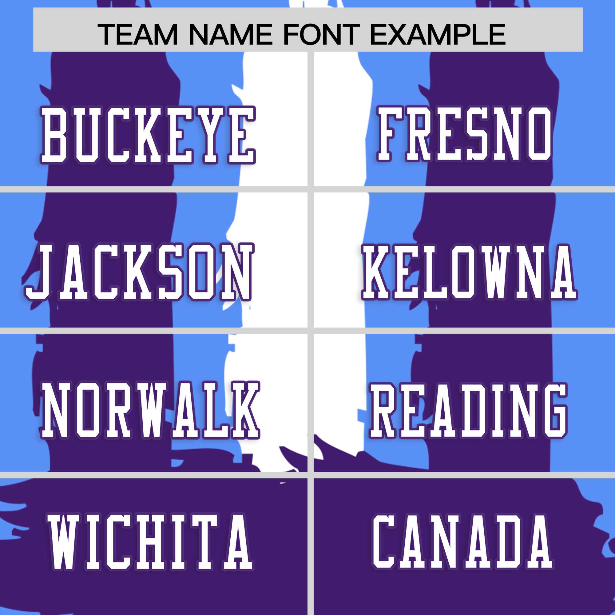 Custom Flag Football Jersey | Powder Blue Purple and White Graffiti Pattern Practice 7on7 Uniforms | Add name, number & logo| KXKSHOP