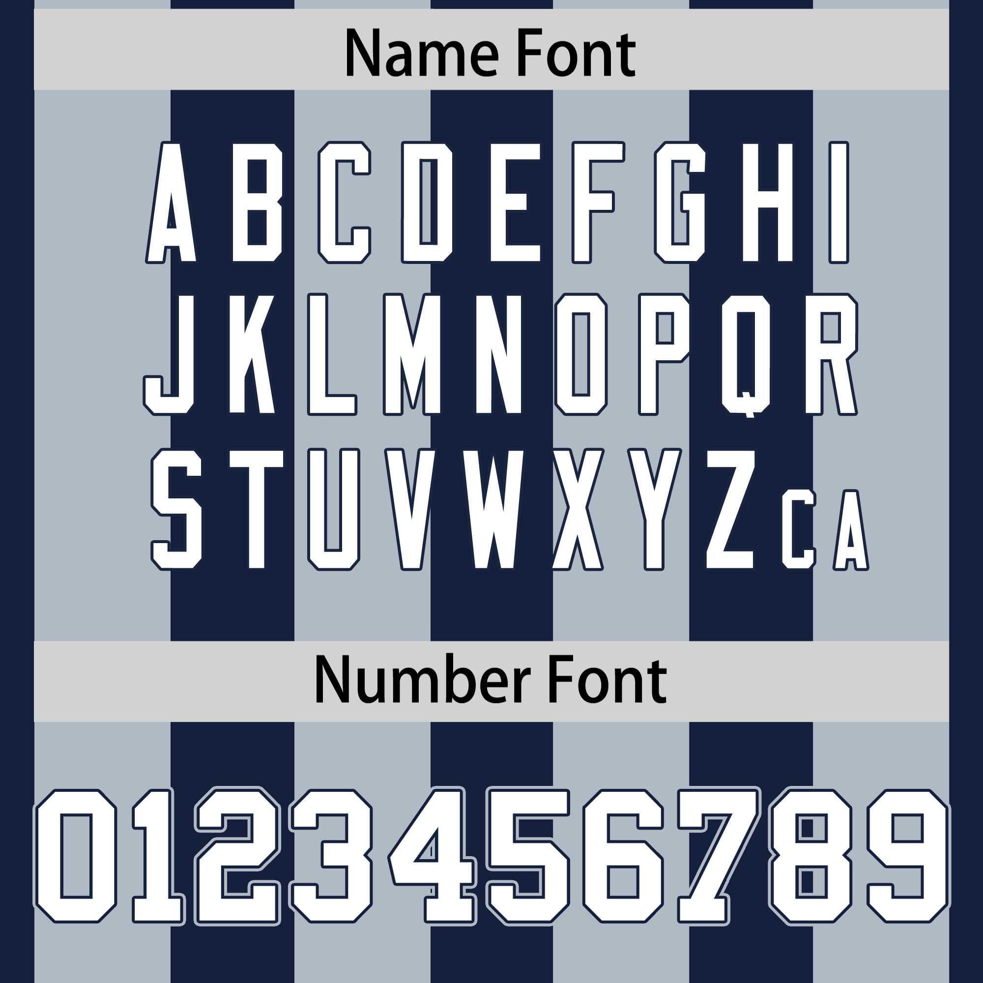 Custom Navy Gray Personalized Thick Stripe Design Authentic Football Jersey