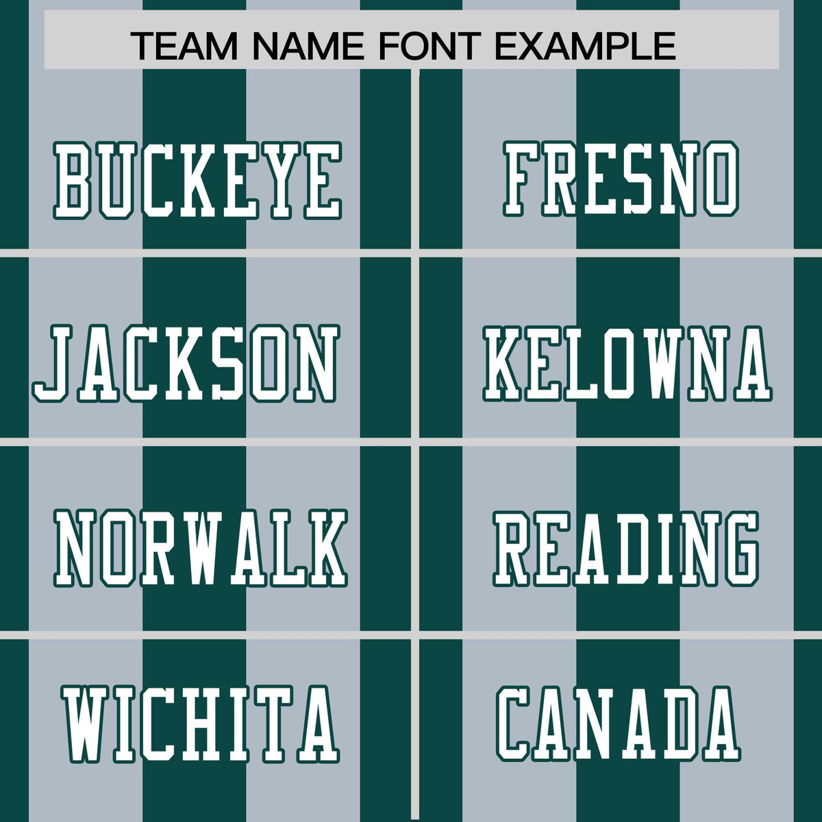 Custom Midnight Green Gray Personalized Thick Stripe Design Authentic Football Jersey