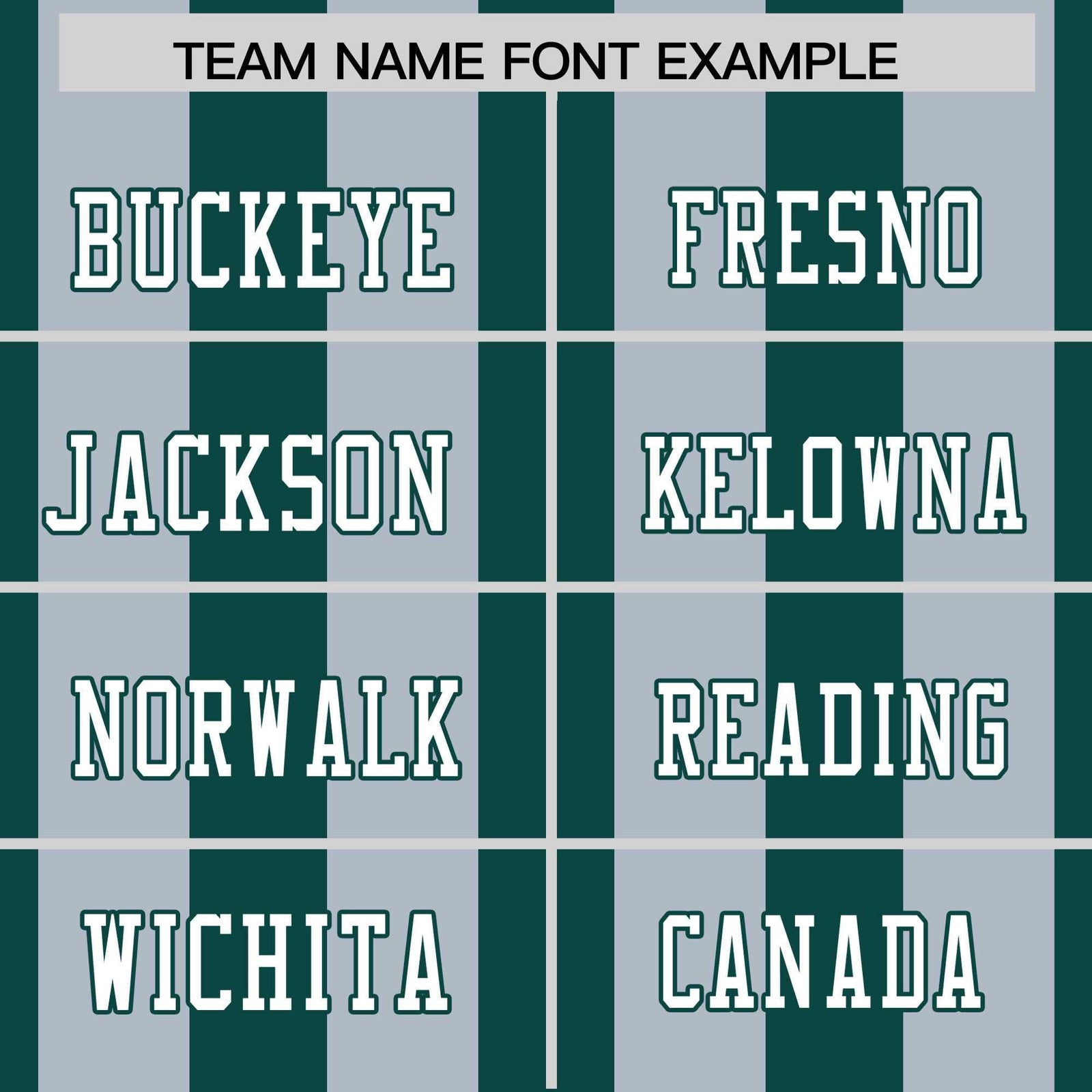 Custom Midnight Green Gray Personalized Thick Stripe Design Authentic Football Jersey