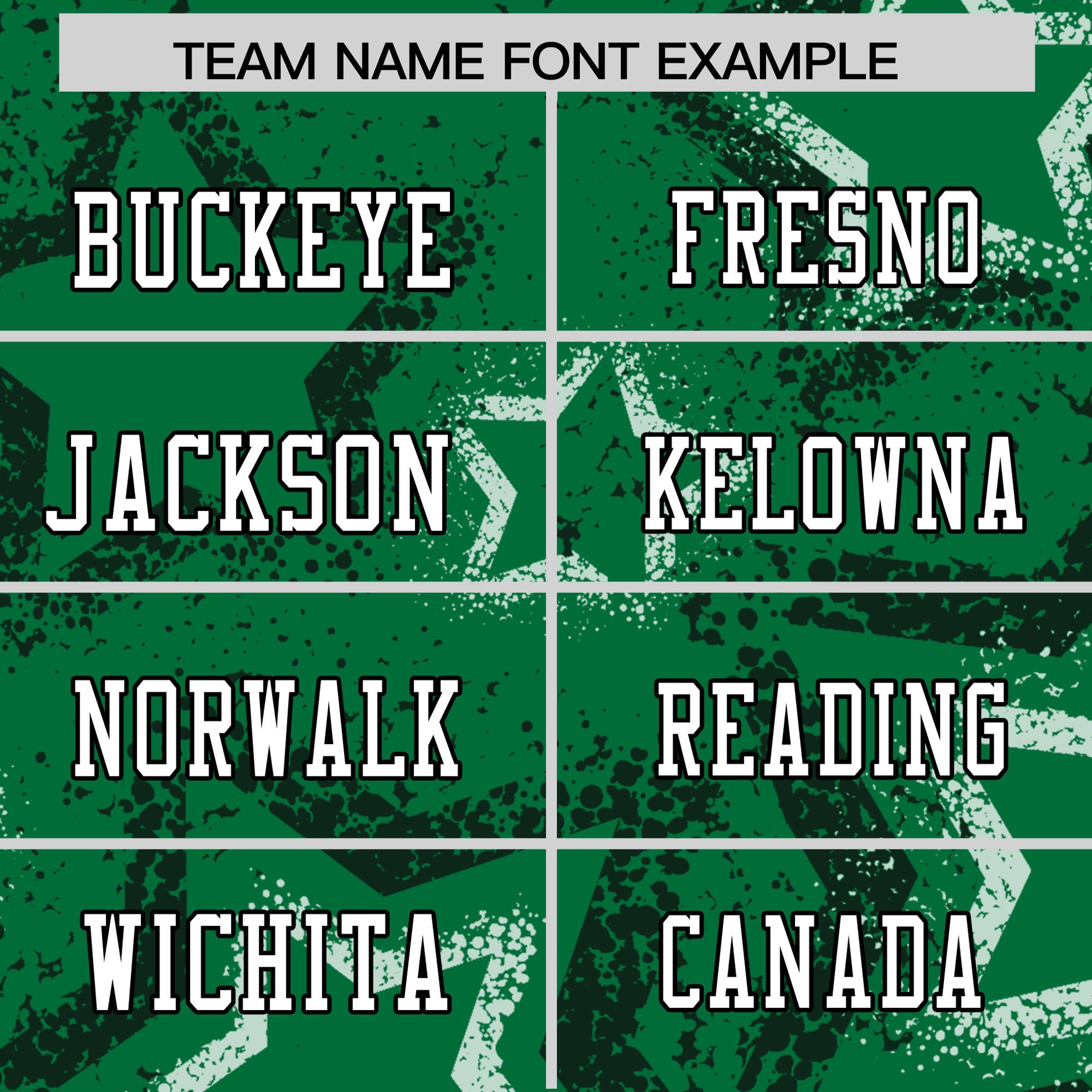 Custom Kelly Green Black-White Personalized Star Graffiti Pattern Authentic Football Jersey