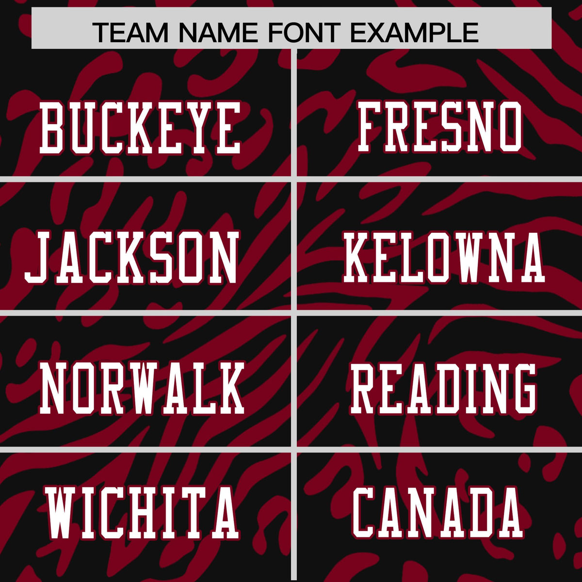 Custom Black White-Crimson Personalized Zebra Stripes Pattern Authentic Football Jersey