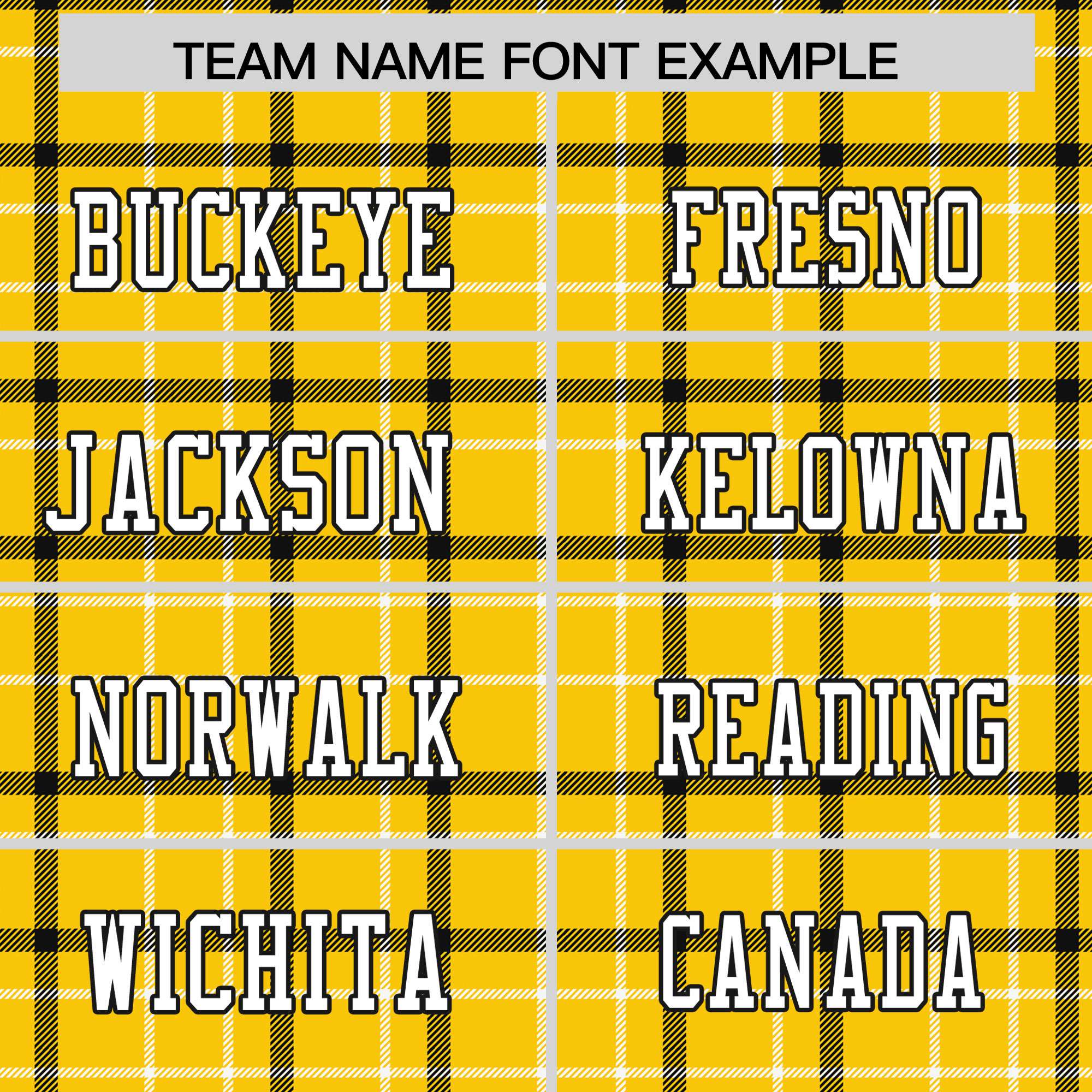 Custom Gold Personalized Plaid Pattern Design Authentic Football Jersey