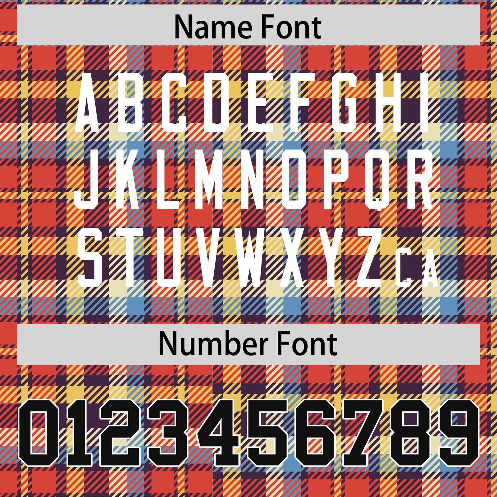 Custom Red Personalized Plaid Pattern Design Authentic Football Jersey