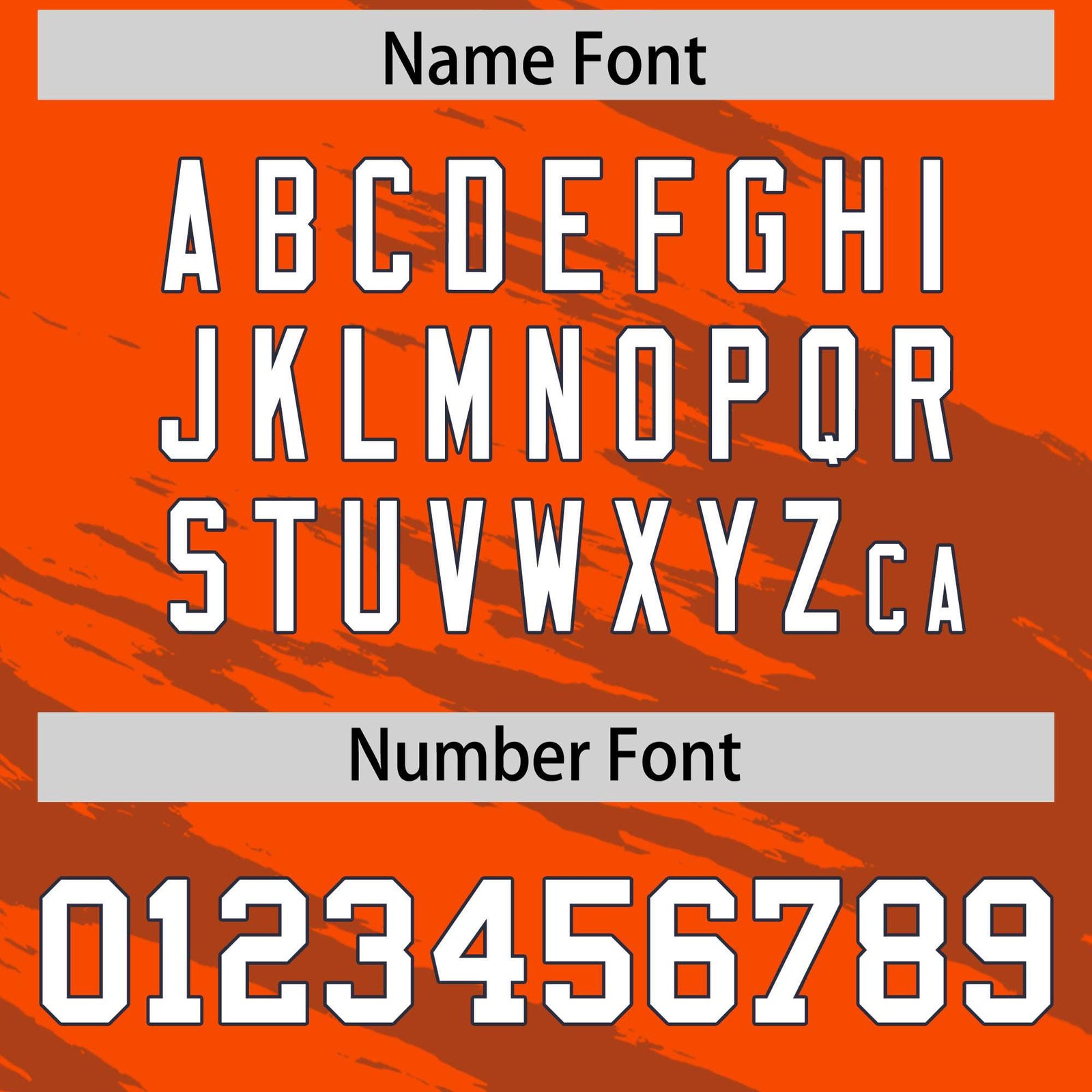 Custom Orange Light Brown Personalized Scratch Pattern Design Authentic Football Jersey