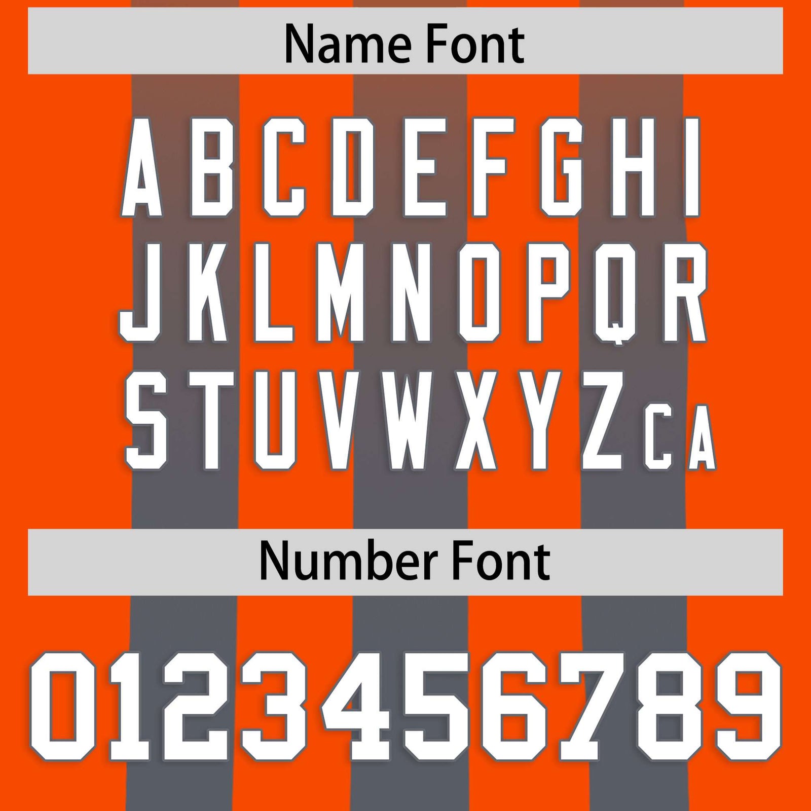 Custom Orange Dark Gray Vertical Fine Stripe Gradient Fashion Personalized Team Football Jersey