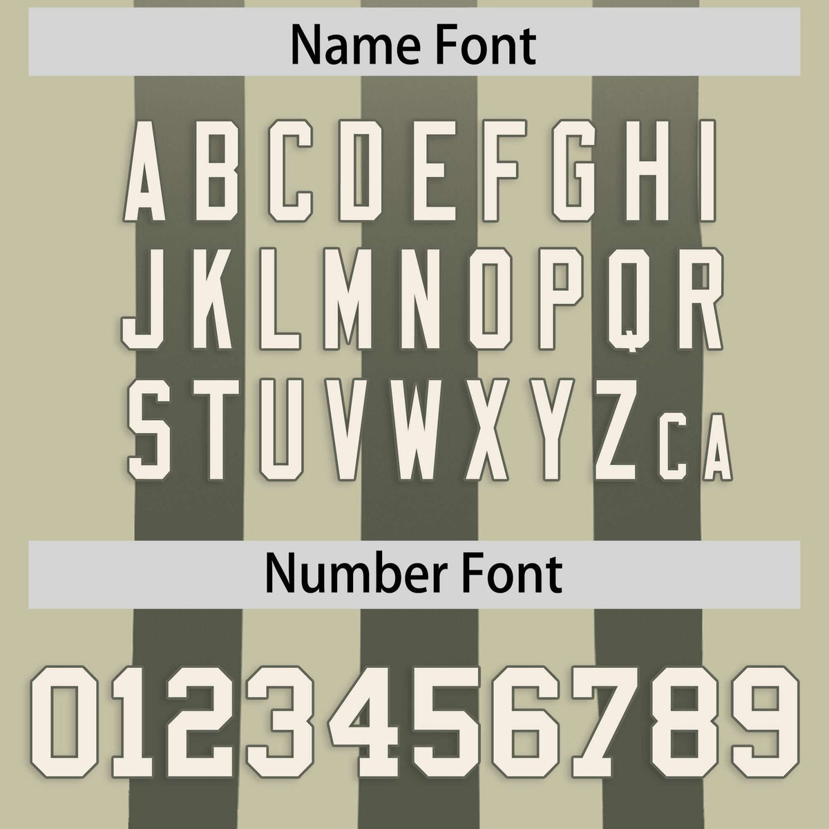 Custom Camel Olive Vertical Fine Stripe Gradient Fashion Personalized Team Football Jersey