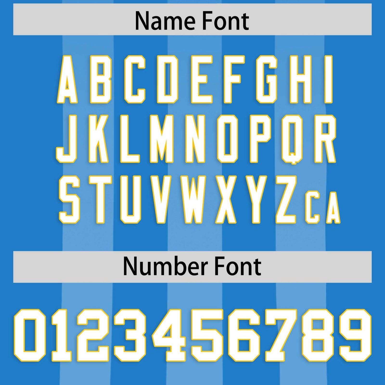 Custom Powder Blue White Vertical Fine Stripe Gradient Fashion Personalized Team Football Jersey