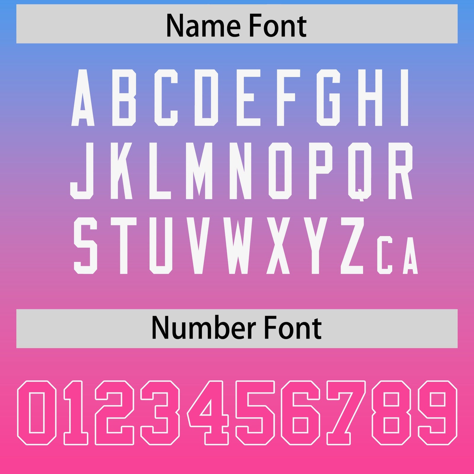 Custom Powder Blue Pink Gradient Personalized Side Pattern Authentic Football Jersey