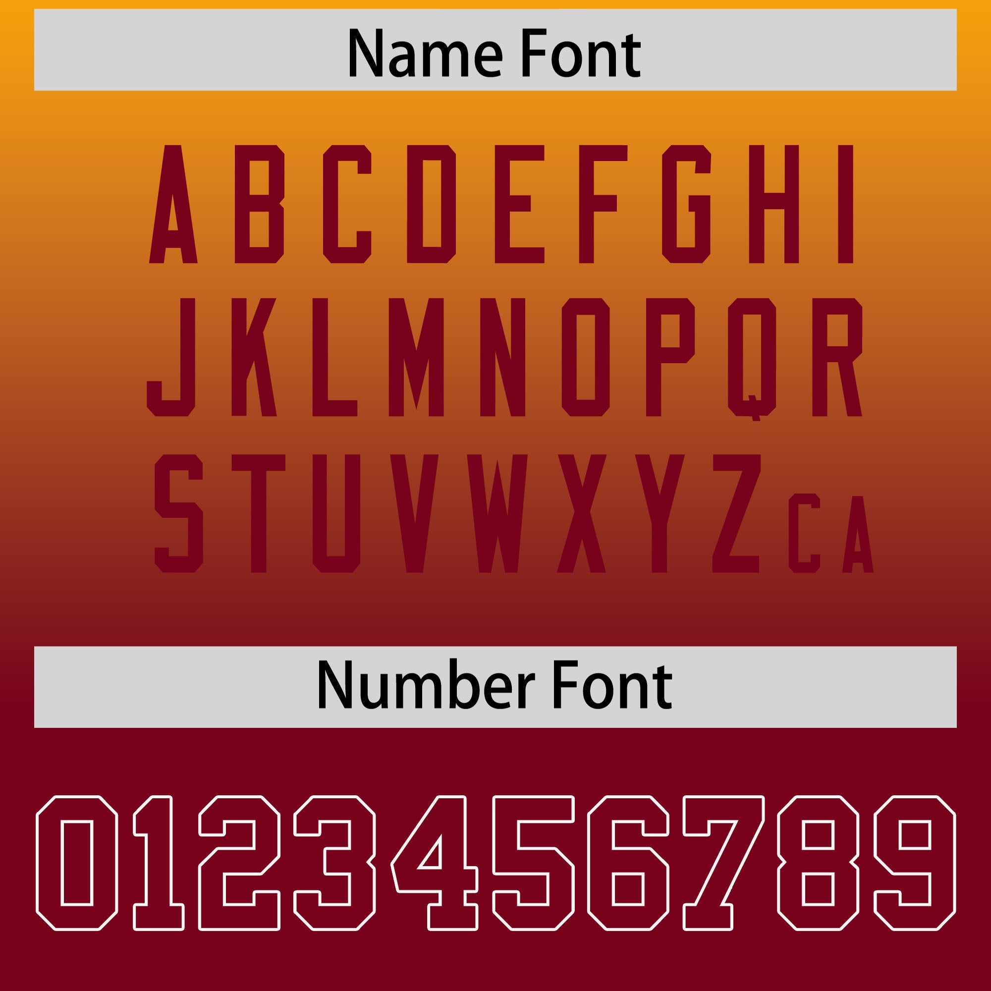 Custom Yellow Crimson Gradient Personalized Side Pattern Authentic Football Jersey