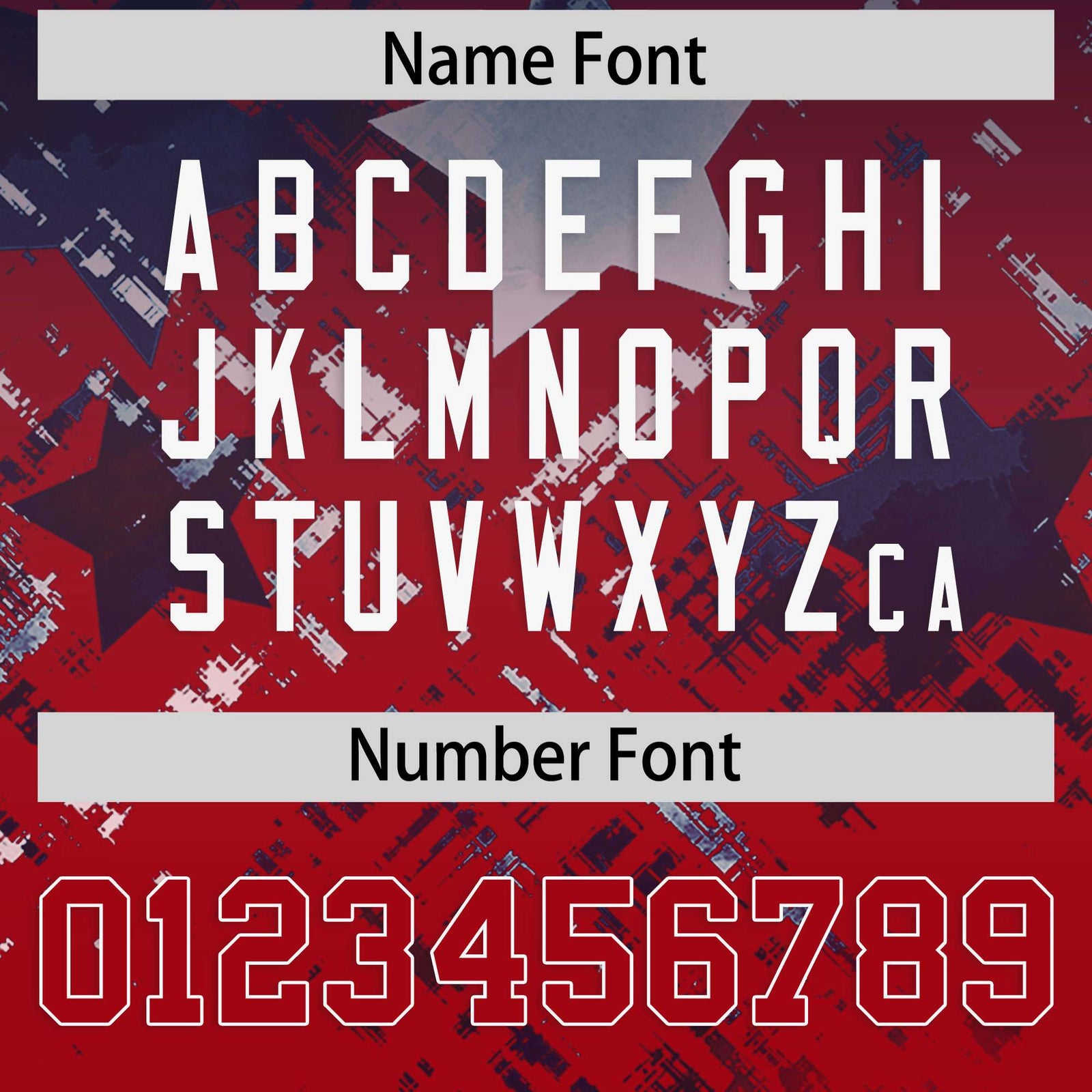 Custom Navy and Red Customize Flag Football Jersey - 7v7 Uniform| KXKSHOP