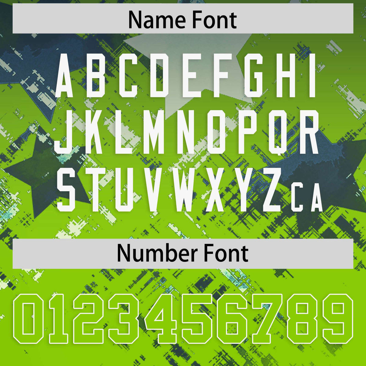 Custom Navy and Neon Green Customize Flag Football Jersey - 7v7 Uniform| KXKSHOP