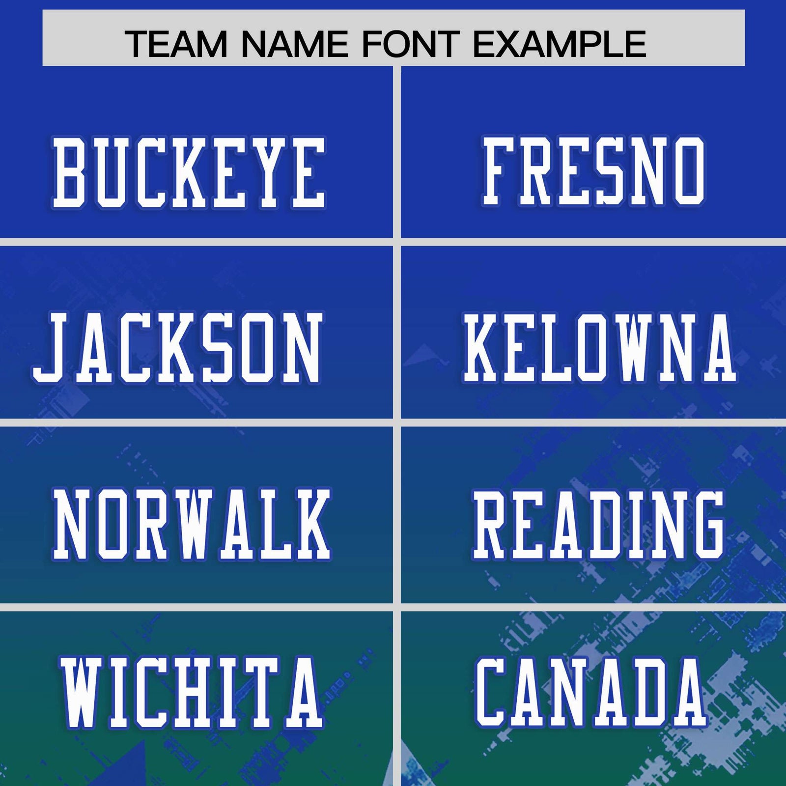 Custom Royal and Kelly Green Customize Flag Football Jersey - 7v7 Uniform| KXKSHOP