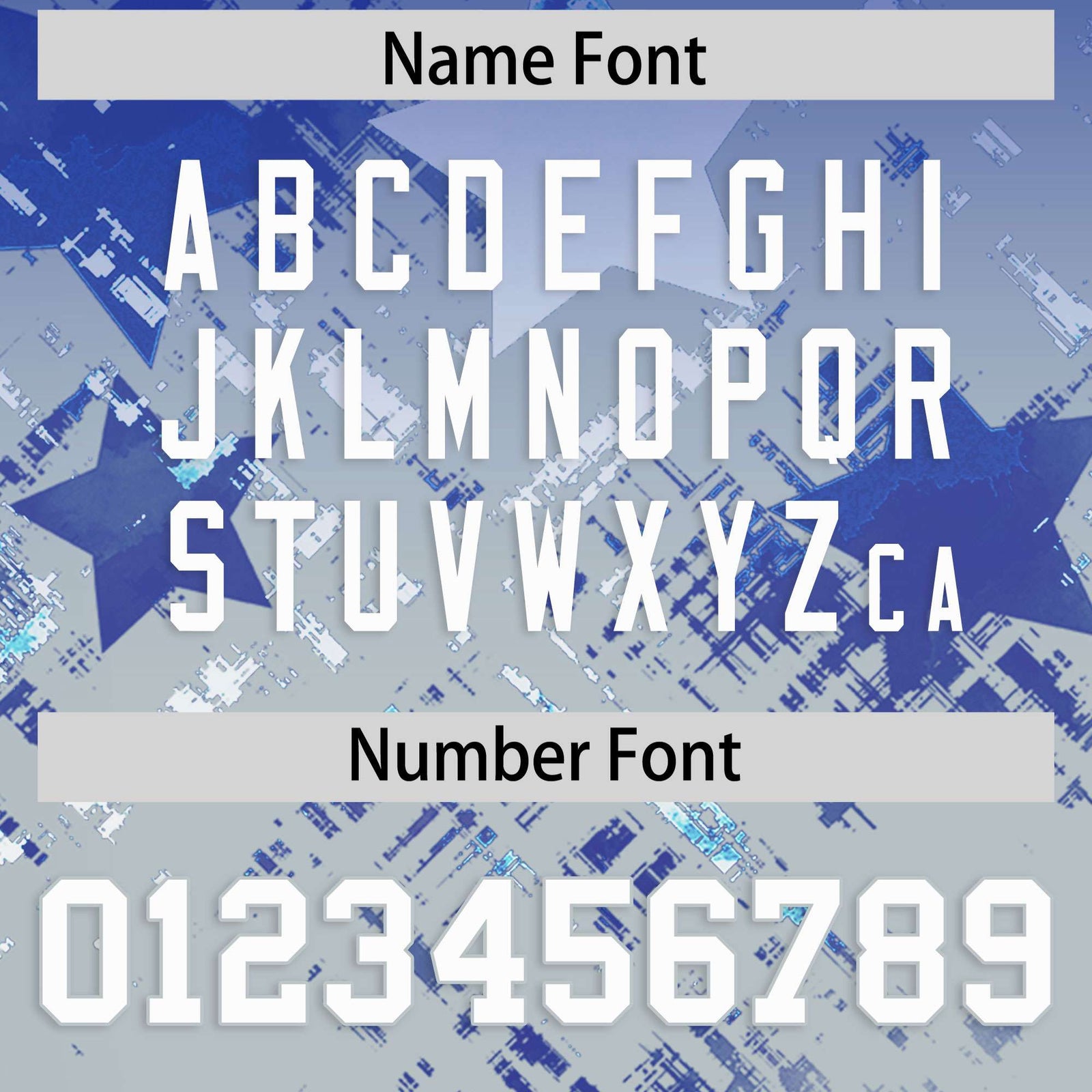 Custom Royal and Royal Customize Flag Football Jersey - 7v7 Uniform| KXKSHOP