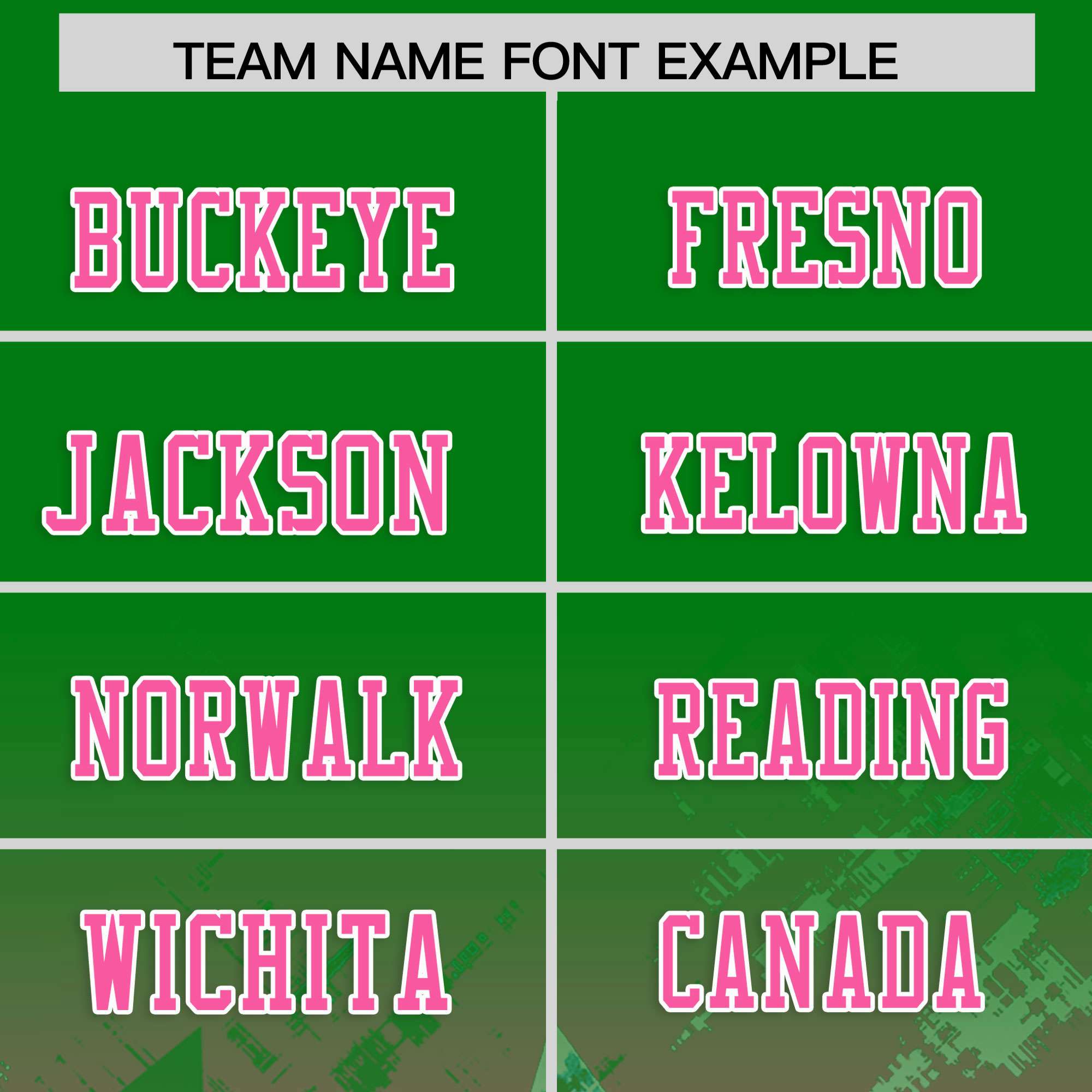 Custom Kelly Green and Pink Customize Flag Football Jersey - 7v7 Uniform| KXKSHOP