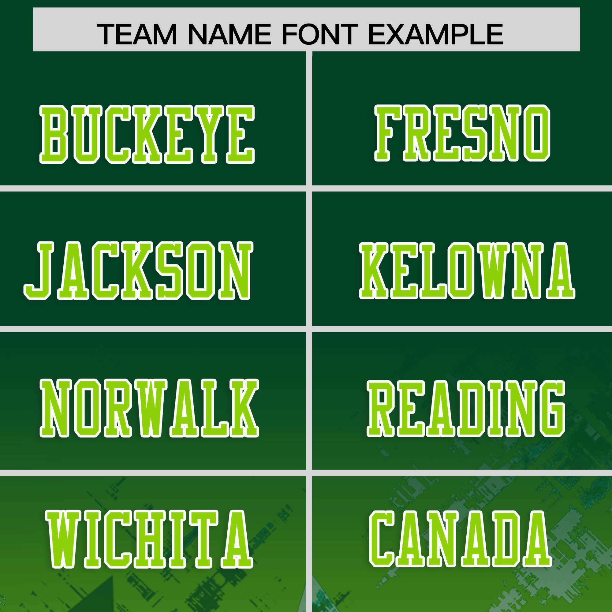 Custom Green and Neon Green Customize Flag Football Jersey - 7v7 Uniform| KXKSHOP