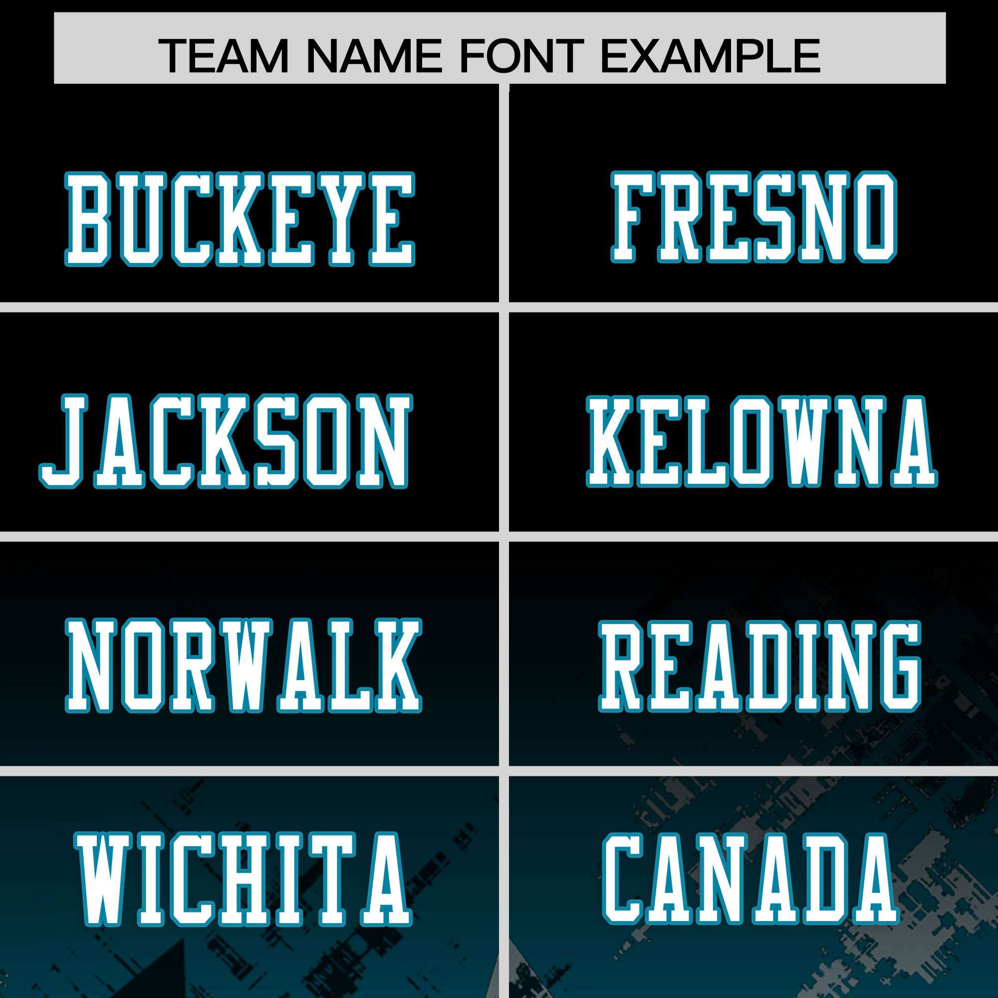 Custom Black and Aqua Customize Flag Football Jersey - 7v7 Uniform| KXKSHOP