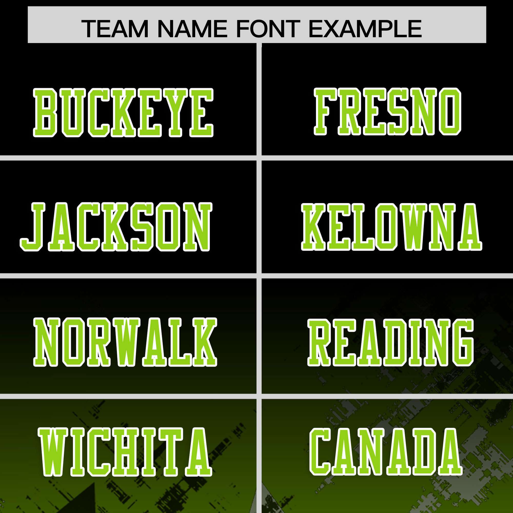 Custom Black and Neon Green Customize Flag Football Jersey - 7v7 Uniform| KXKSHOP