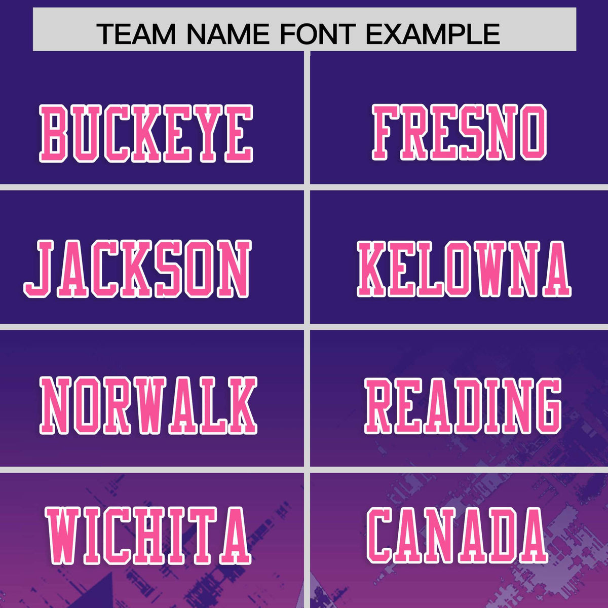 Custom Purple and Pink Customize Flag Football Jersey - 7v7 Uniform| KXKSHOP