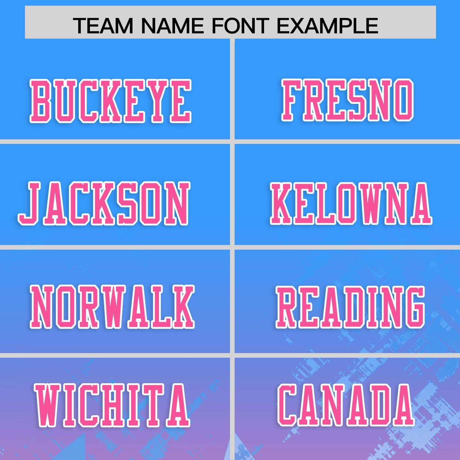 Custom Light Blue and Pink Customize Flag Football Jersey - 7v7 Uniform| KXKSHOP