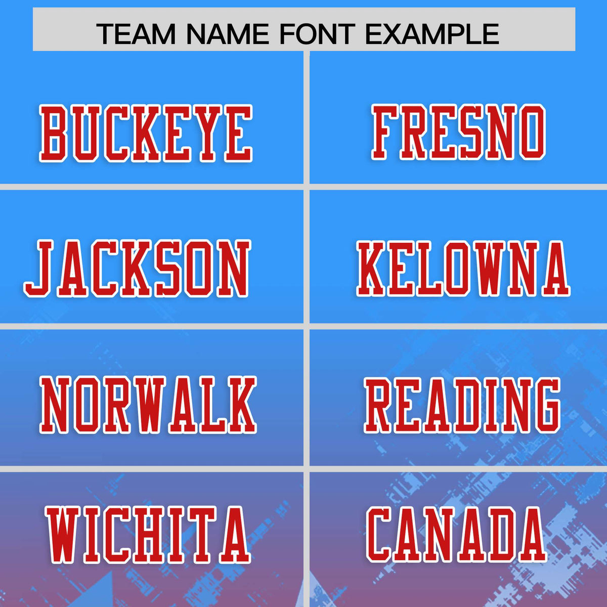 Custom Light Blue and Red Customize Flag Football Jersey - 7v7 Uniform| KXKSHOP