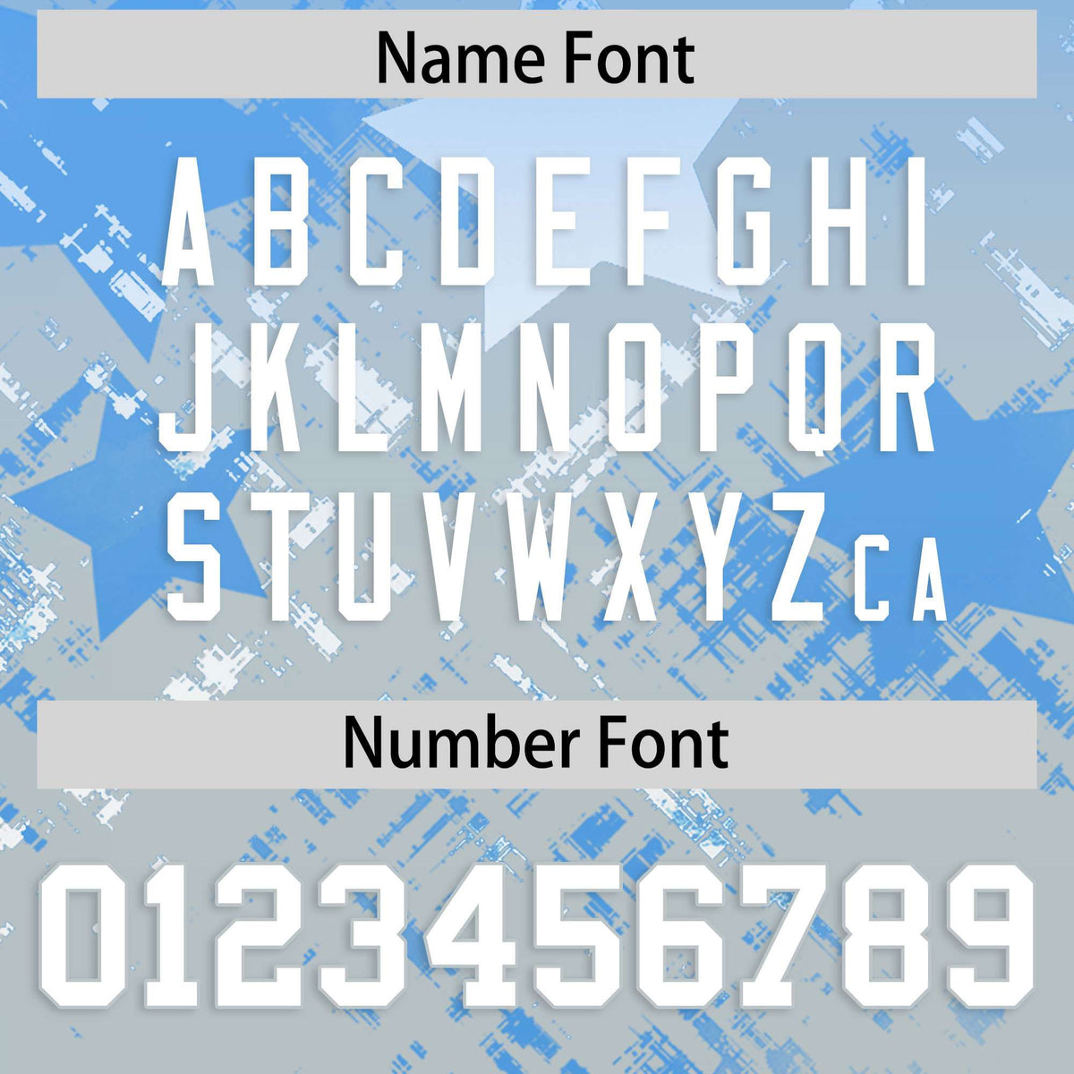 Custom Light Blue and Light Blue Customize Flag Football Jersey - 7v7 Uniform| KXKSHOP