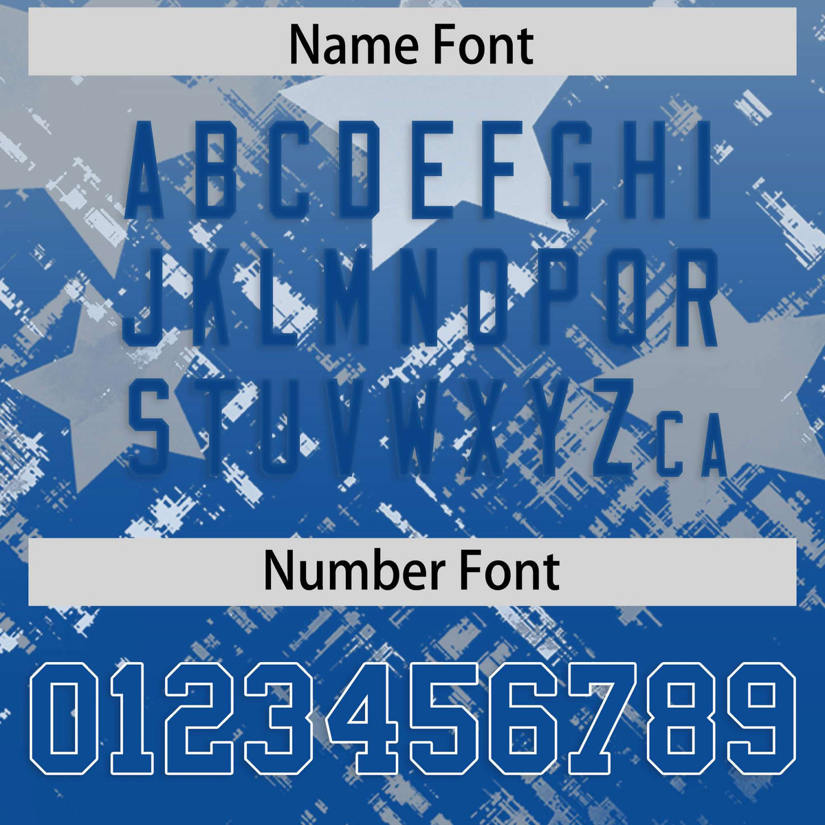 Custom Grey and Royal Customize Flag Football Jersey - 7v7 Uniform| KXKSHOP