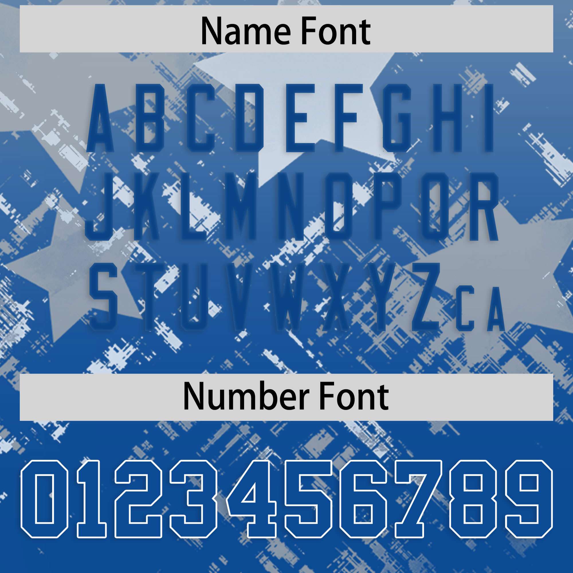 Custom Grey and Royal Customize Flag Football Jersey - 7v7 Uniform| KXKSHOP