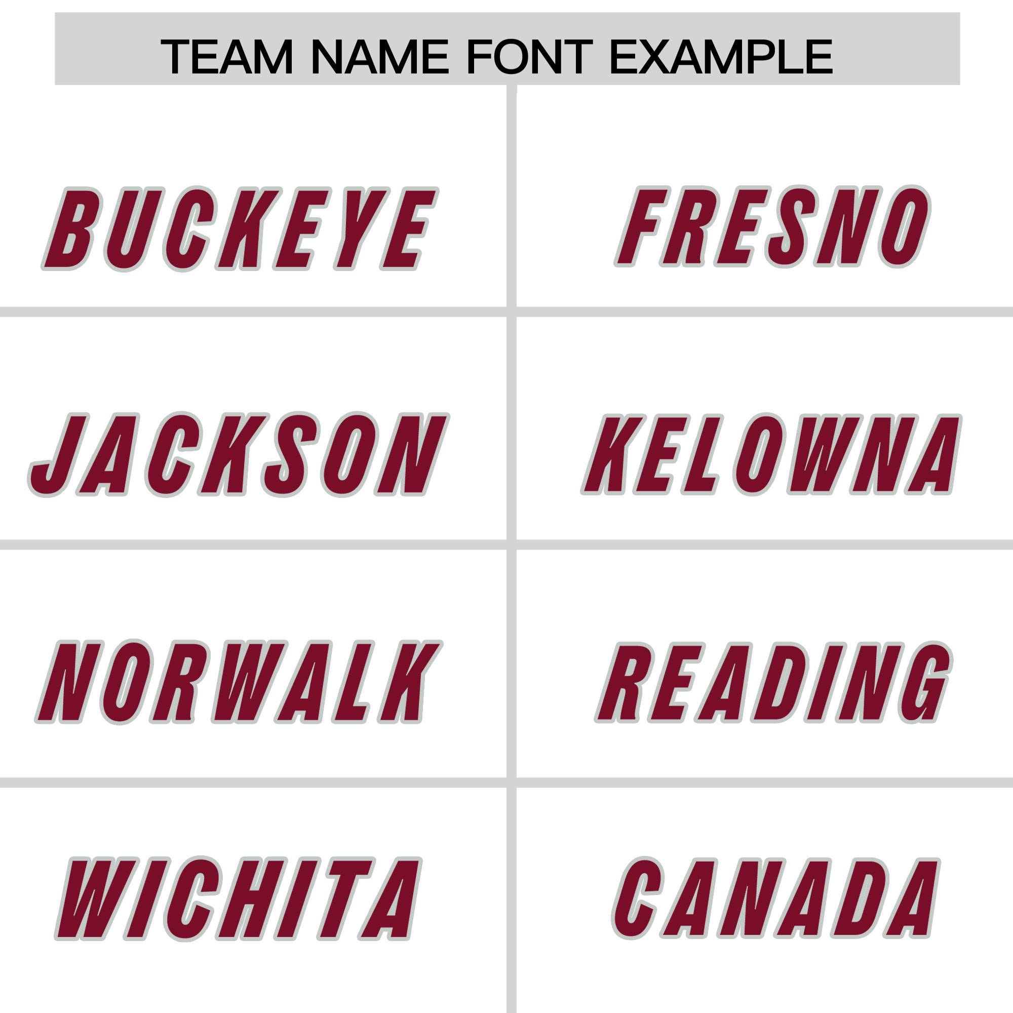 Custom White Crimson and Gray Side Stripe Pattern Authentic Football Jersey