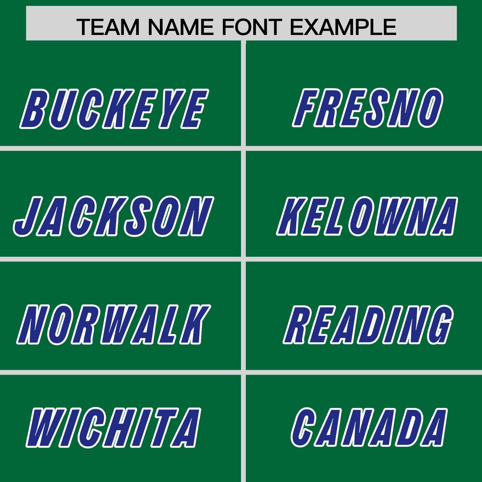 Custom Kelly Green Royal and White Side Stripe Pattern Authentic Football Jersey