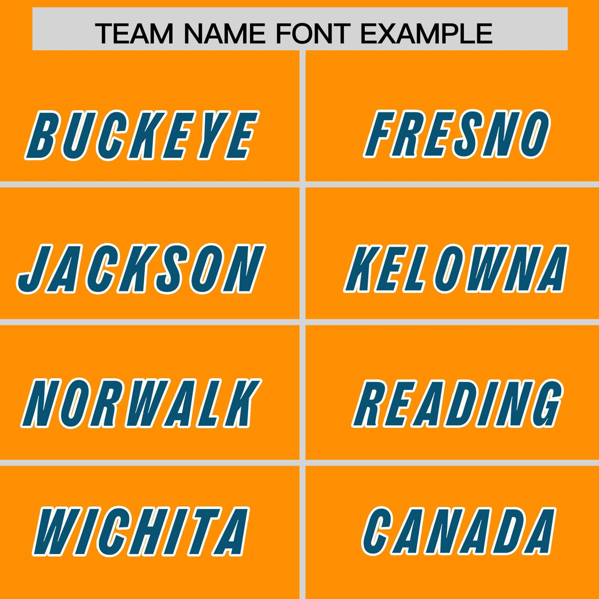 Custom Orange Panther Blue and White Side Stripe Pattern Authentic Football Jersey