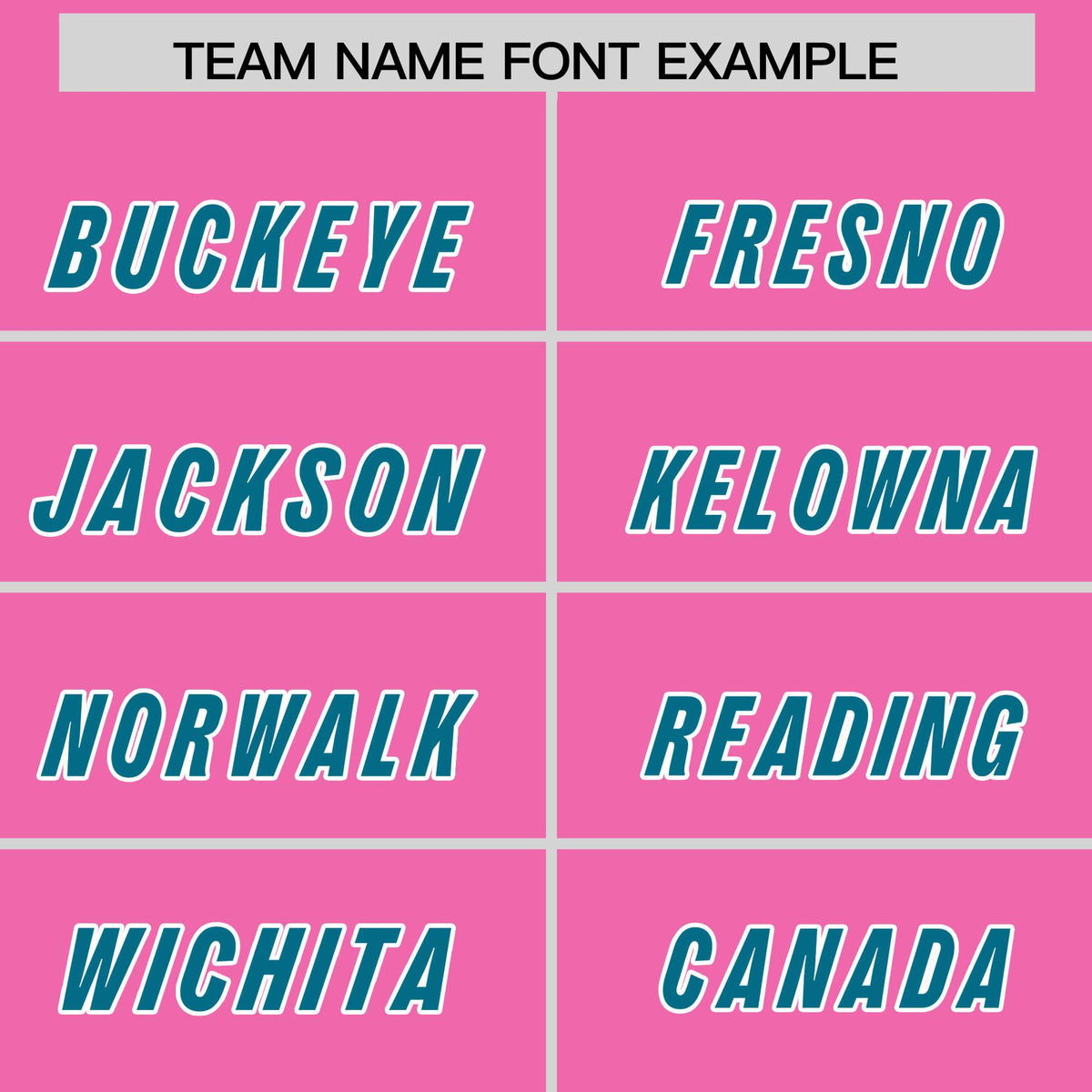 Custom Pink Aqua and White Side Stripe Pattern Authentic Football Jersey