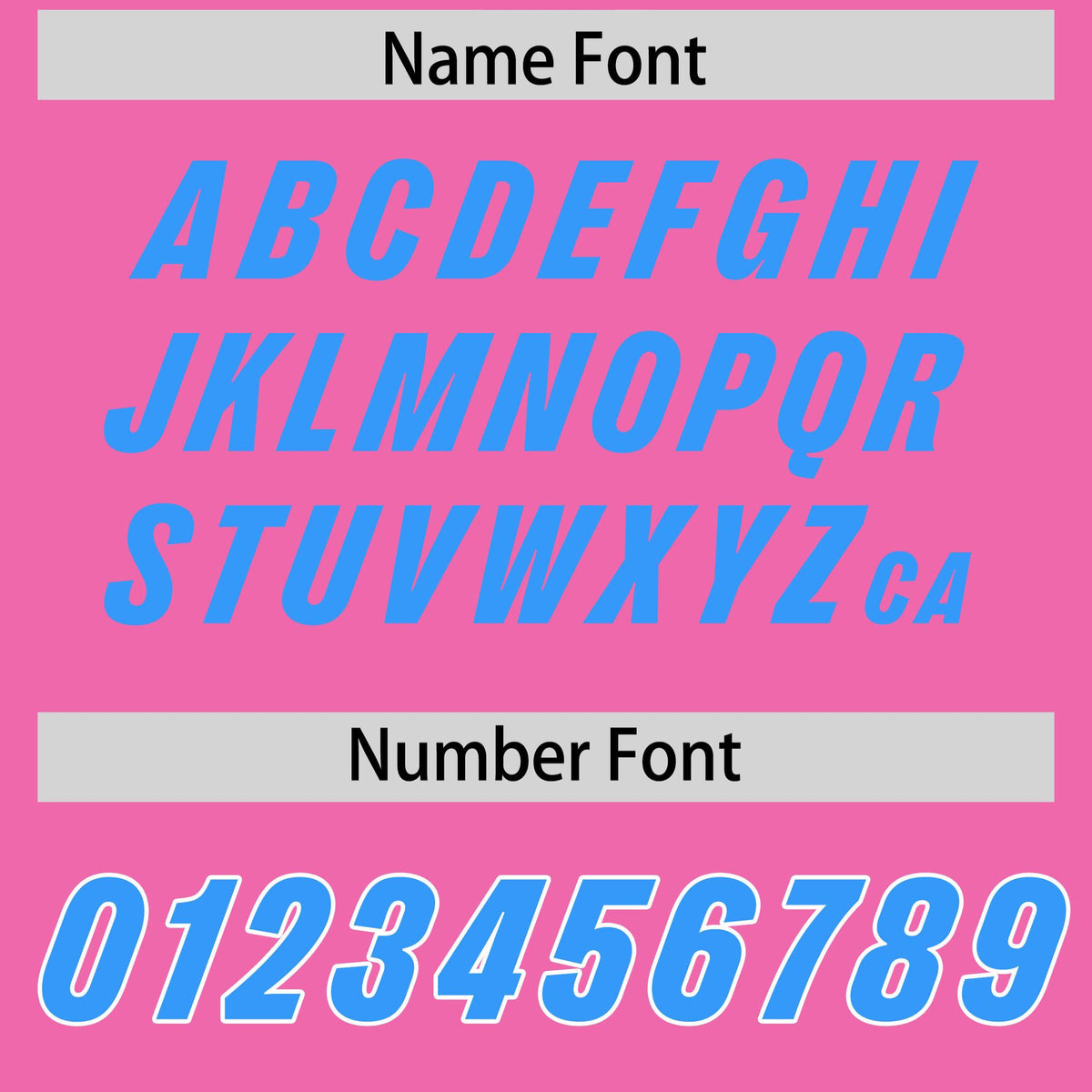 Custom Pink Light Blue and White Side Stripe Pattern Authentic Football Jersey