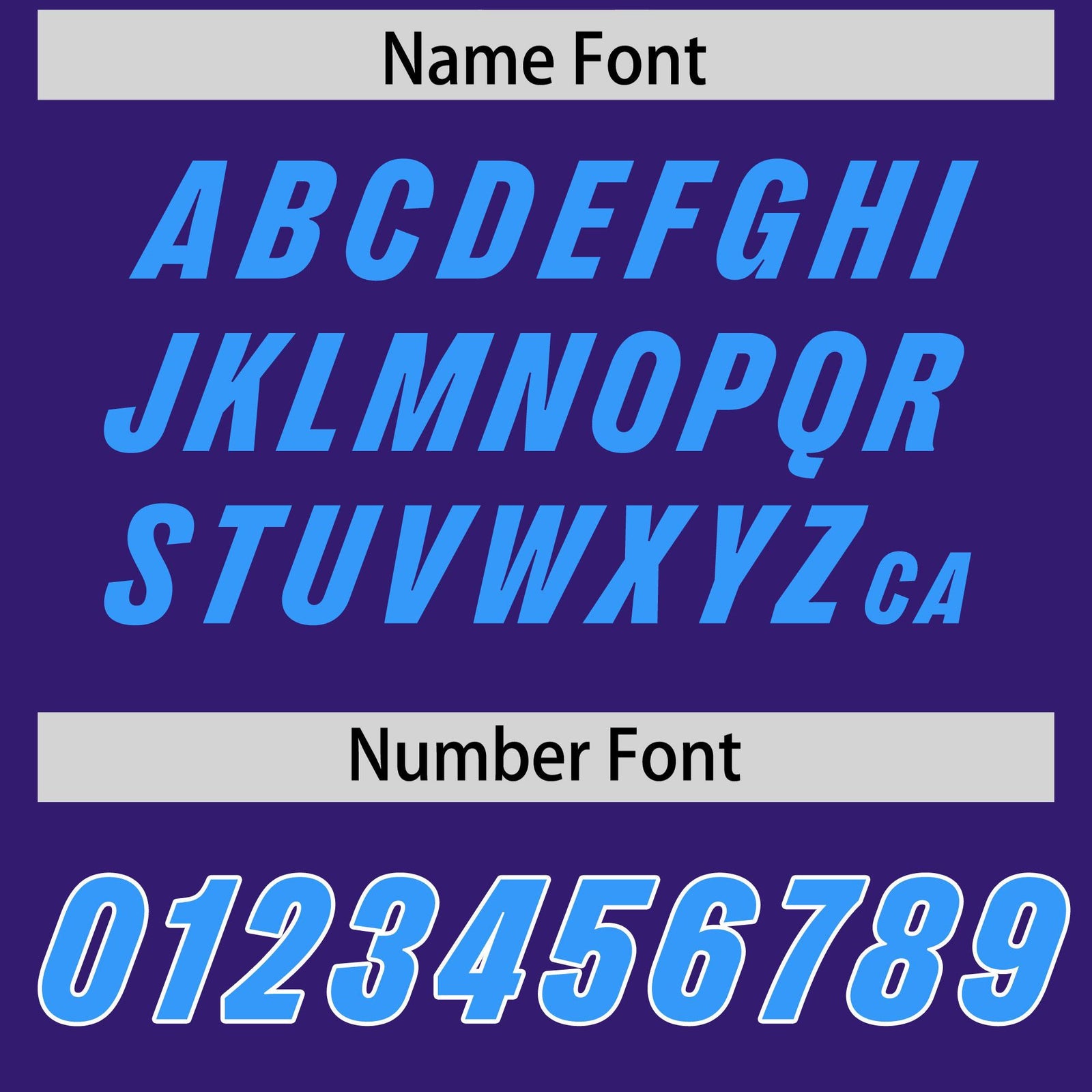 Custom Purple Light Blue and White Side Stripe Pattern Authentic Football Jersey