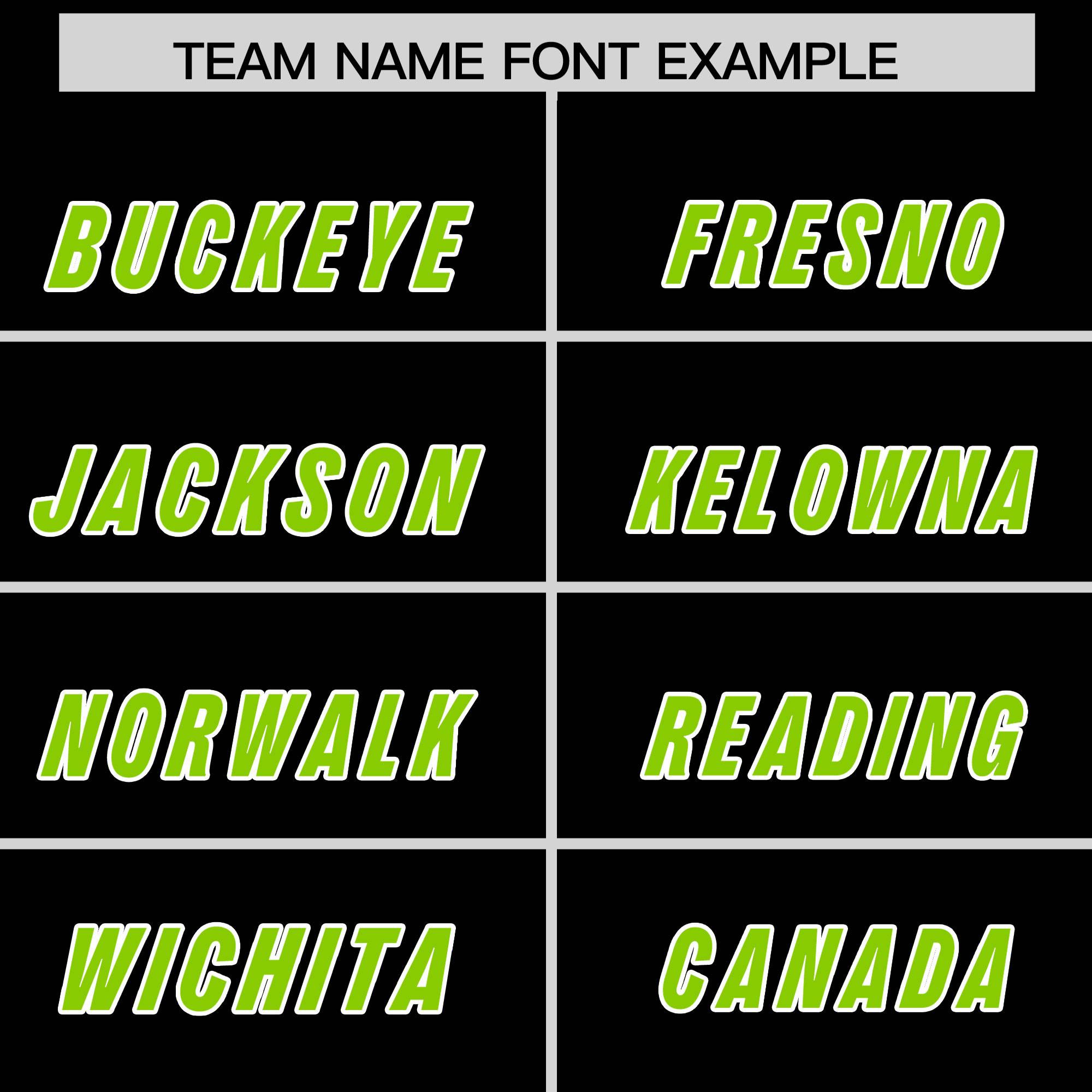 Custom Black Neon Green and White Side Stripe Pattern Authentic Football Jersey