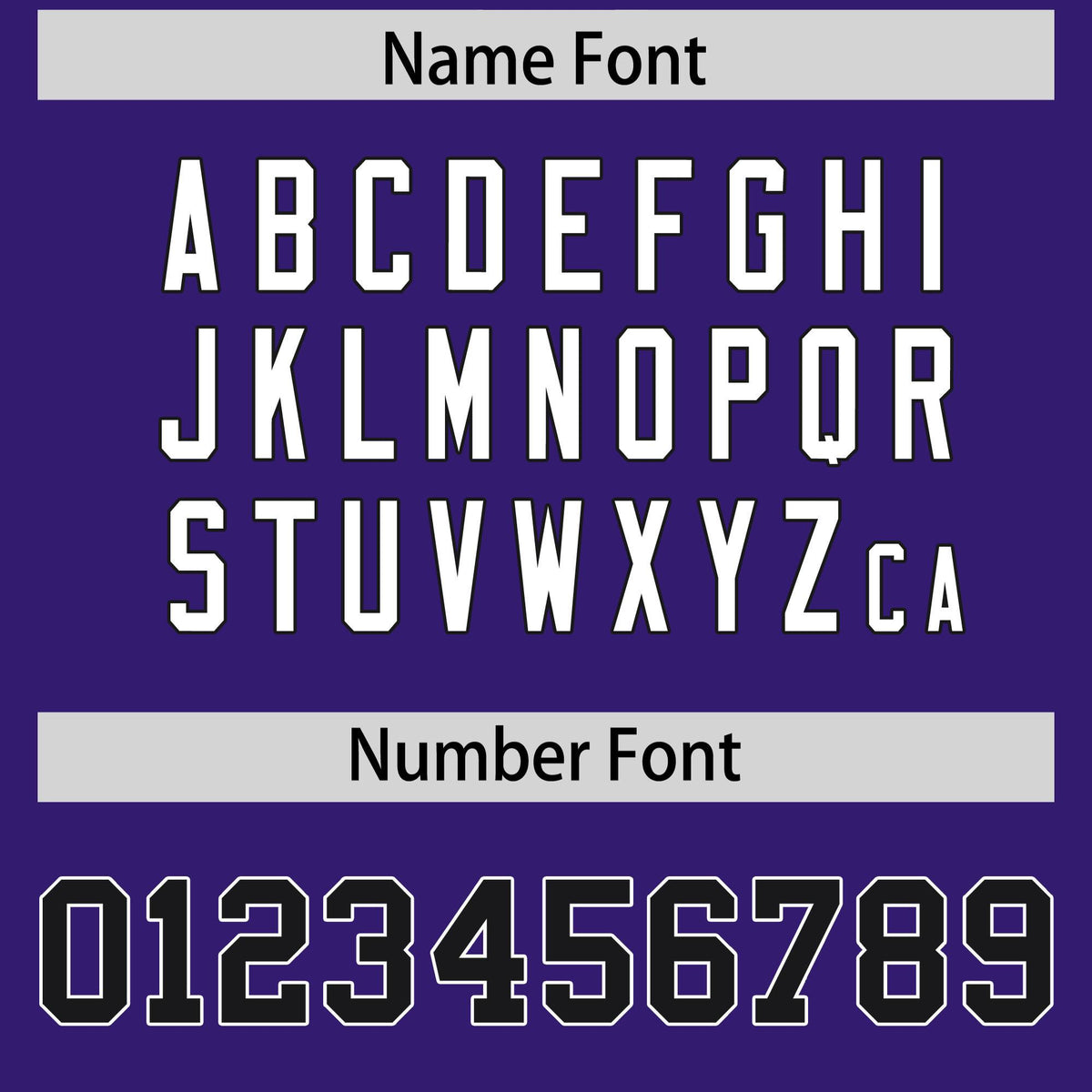 Custom Purple Black and White Side Stripe Pattern Authentic Football Jersey