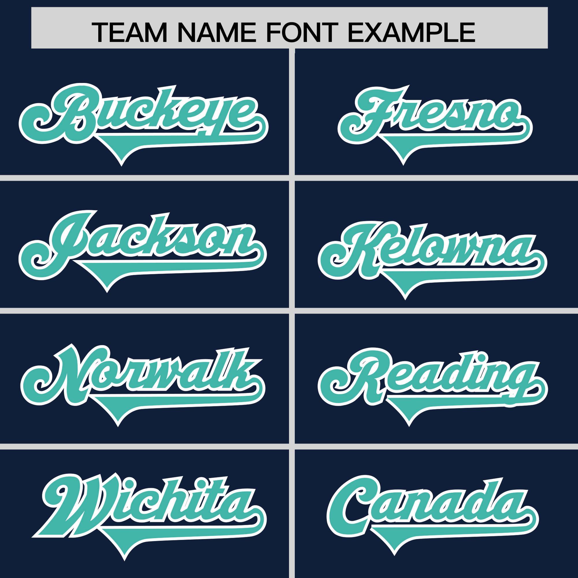 Custom Navy Bright Green and White Side Stripe Pattern Authentic Football Jersey