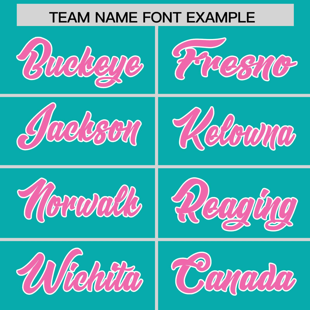 Custom Aqua Pink and White Side Stripe Pattern Authentic Football Jersey