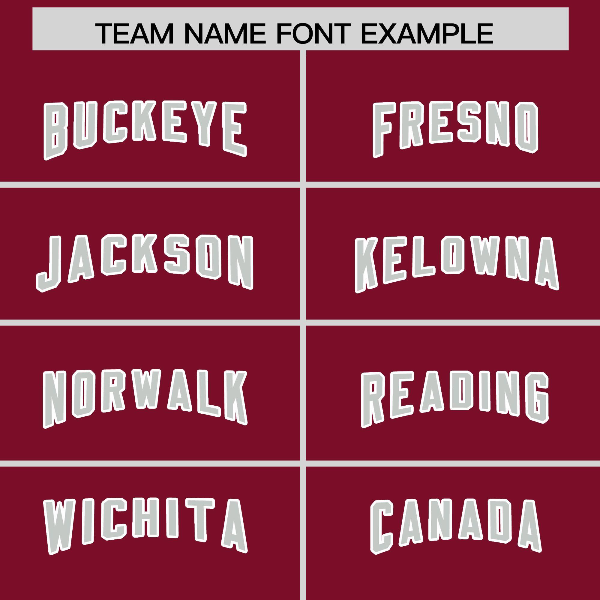 Custom Cardinal Gray and White Side Stripe Pattern Authentic Football Jersey