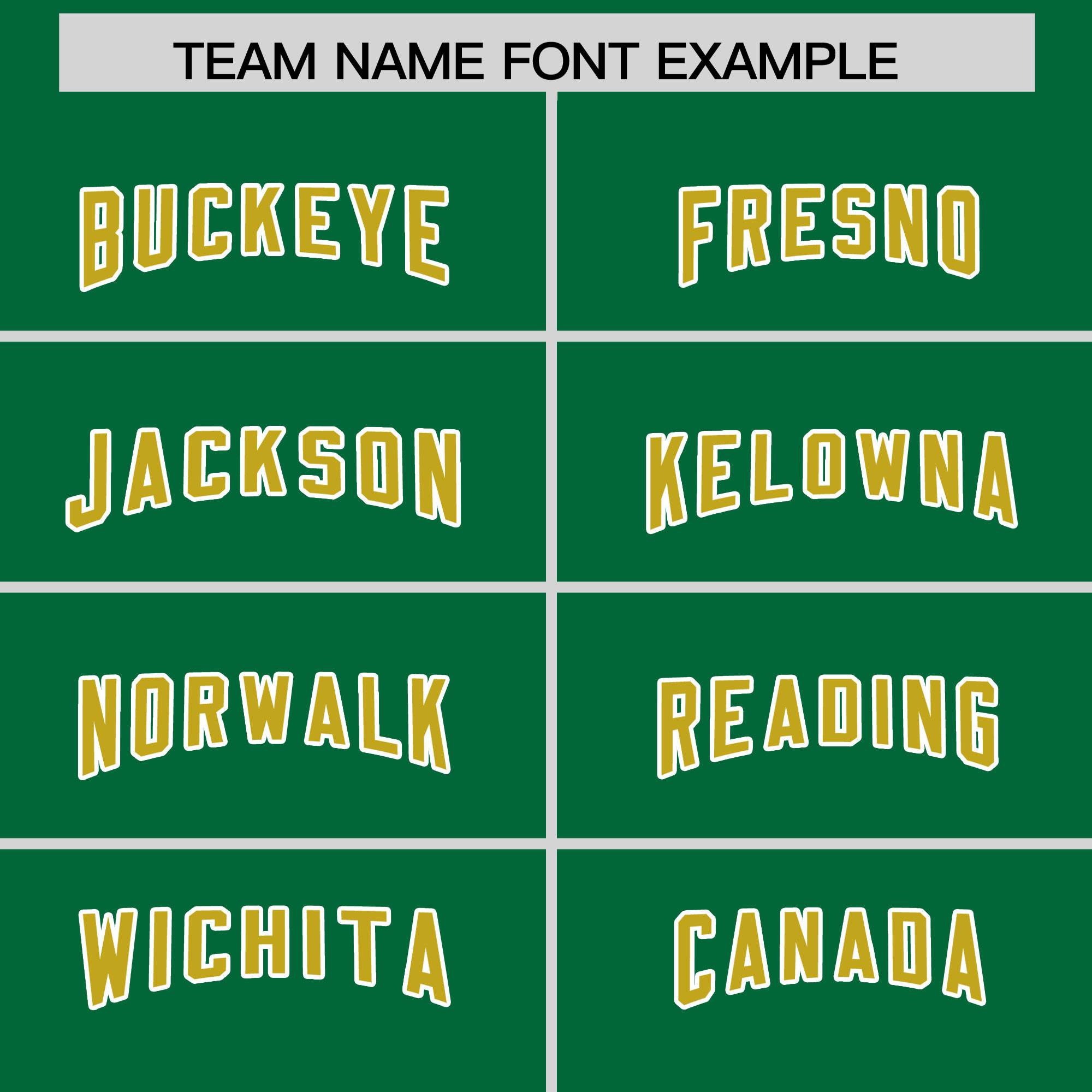 Custom Kelly Green Old Gold and White Side Stripe Pattern Authentic Football Jersey