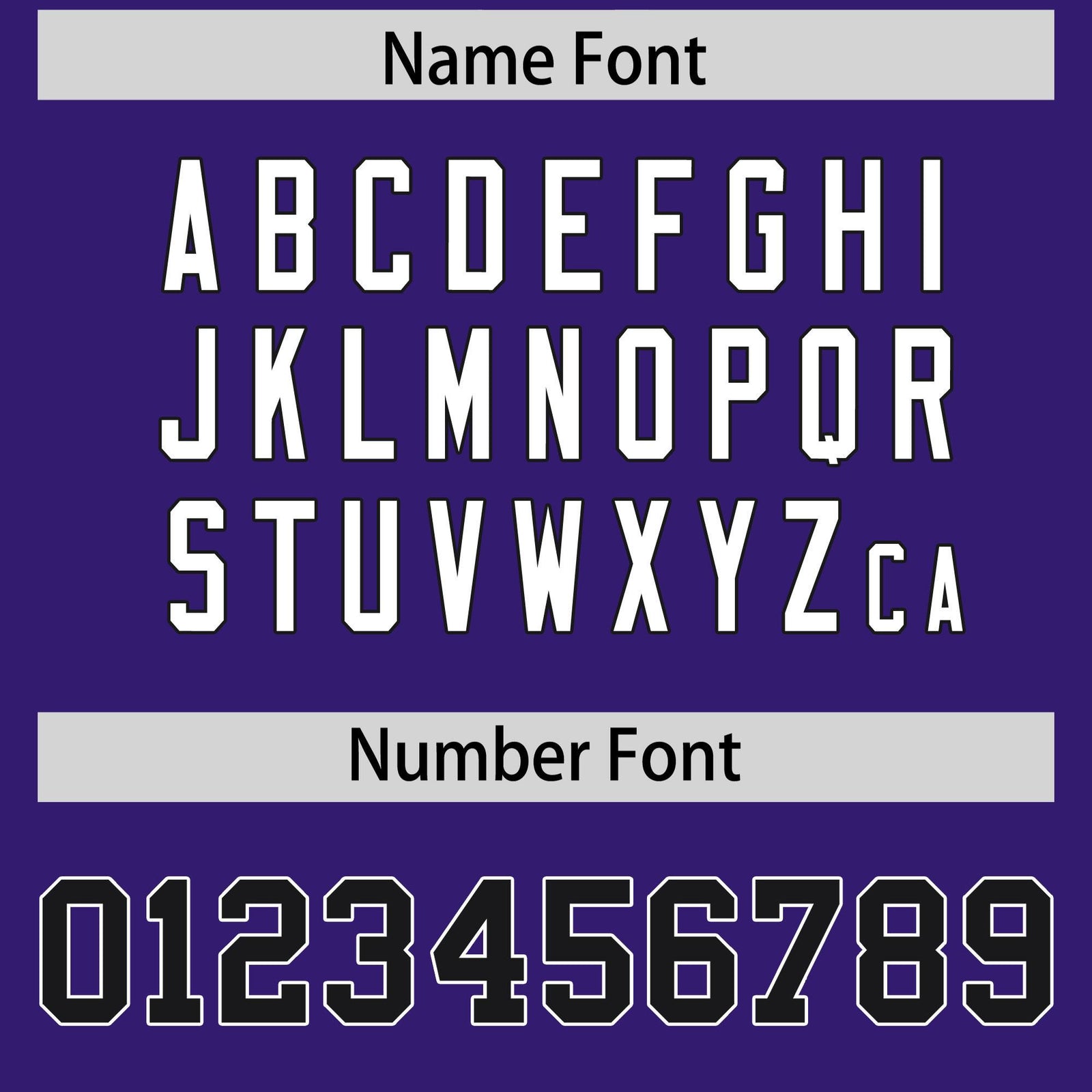 Custom Purple Black and White Side Stripe Pattern Authentic Football Jersey