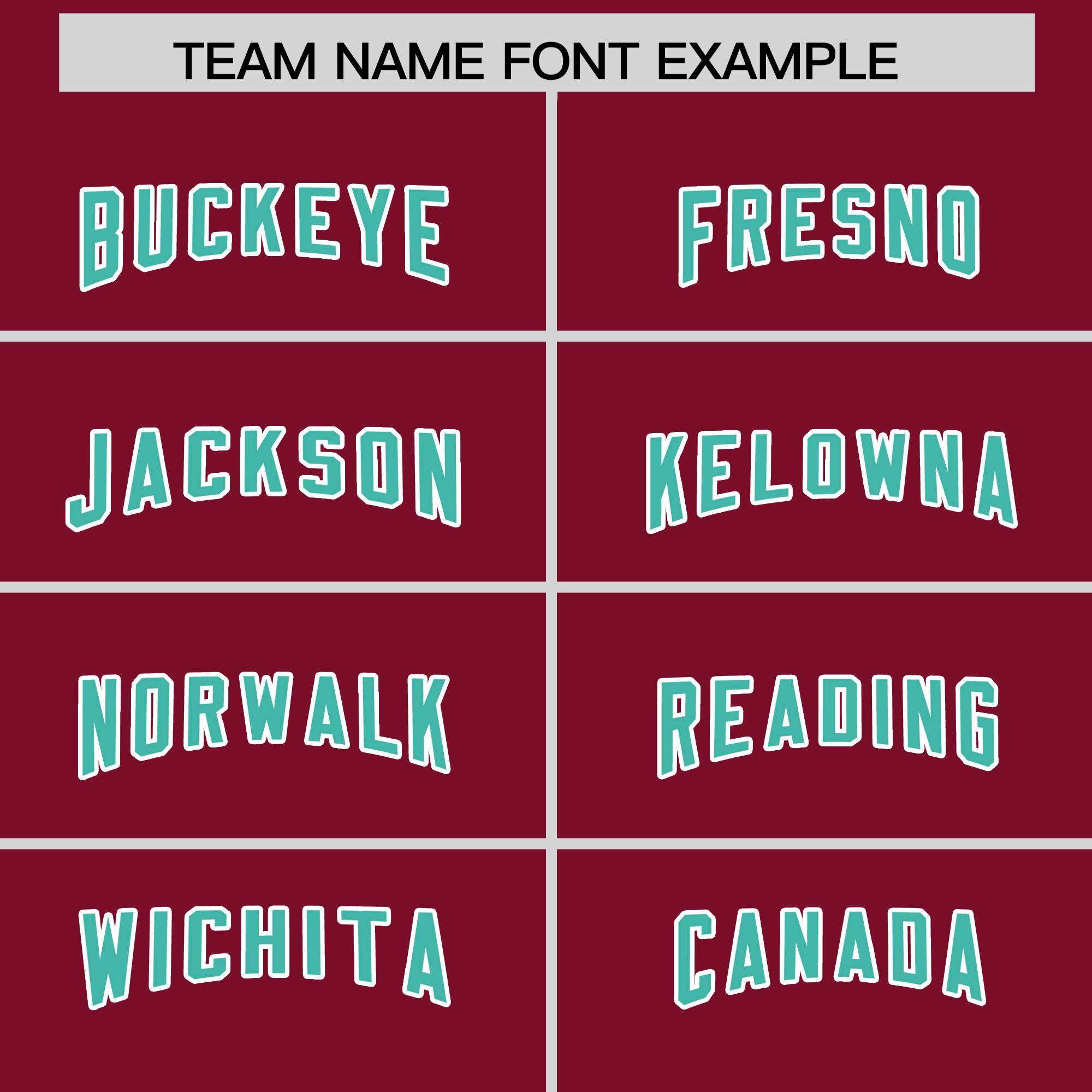 Custom Crimson Bright Green and White Side Stripe Pattern Authentic Football Jersey