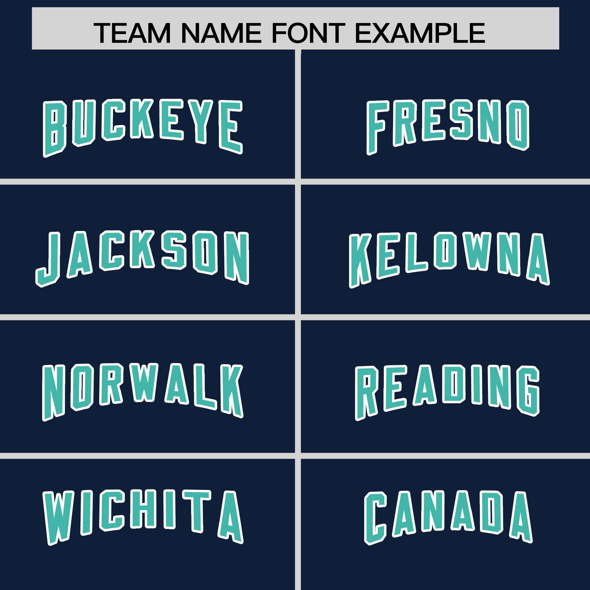 Custom Navy Bright Green and White Side Stripe Pattern Authentic Football Jersey
