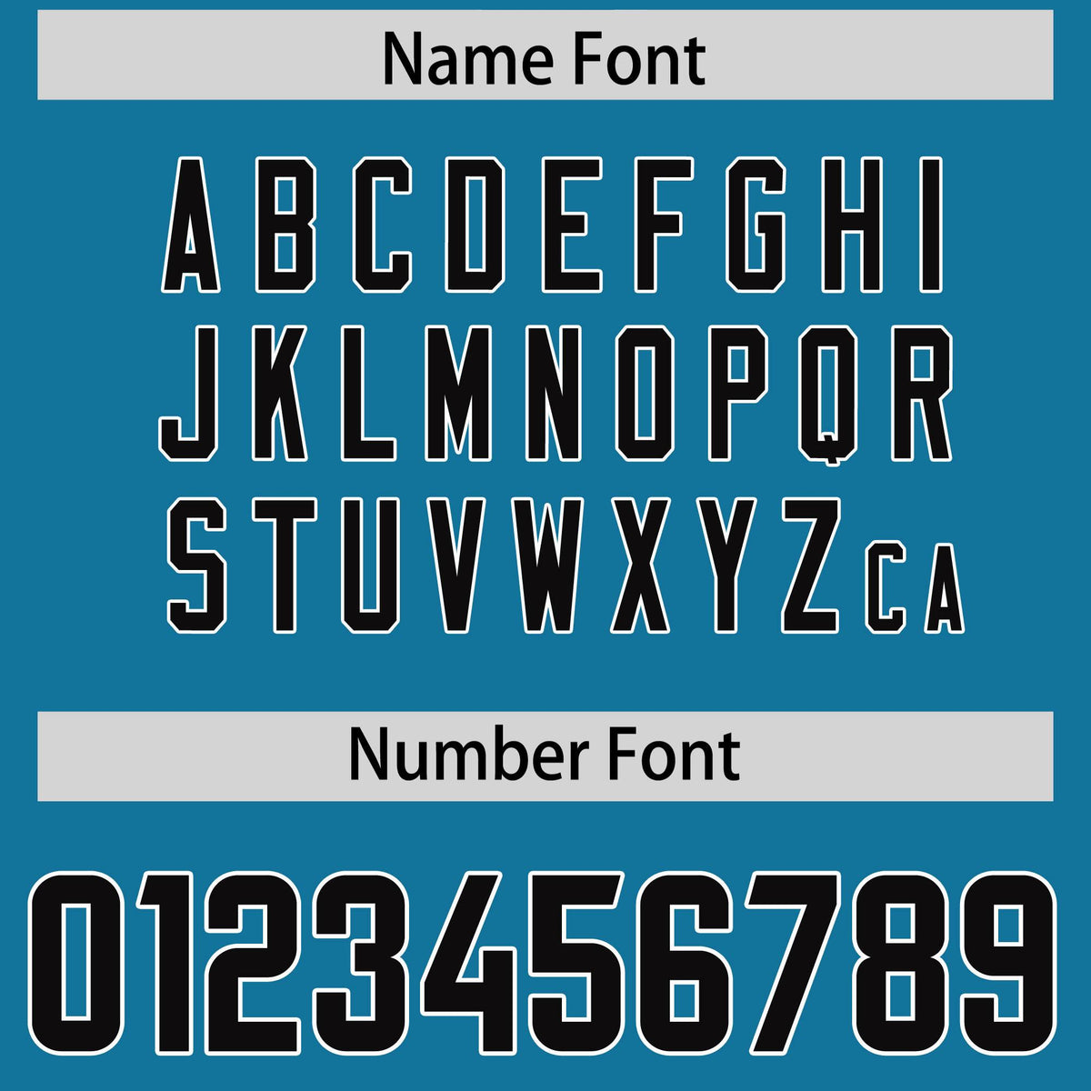 Custom Panther Blue Black and White Side Stripe Pattern Authentic Football Jersey