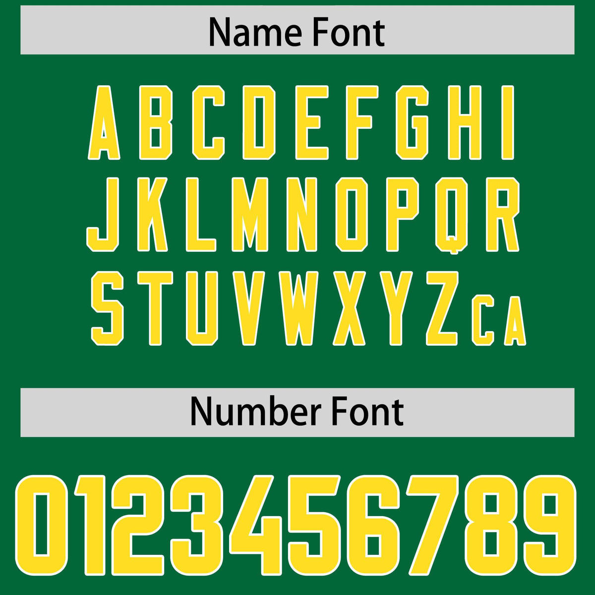 Custom Kelly Green Gold and White Side Stripe Pattern Authentic Football Jersey